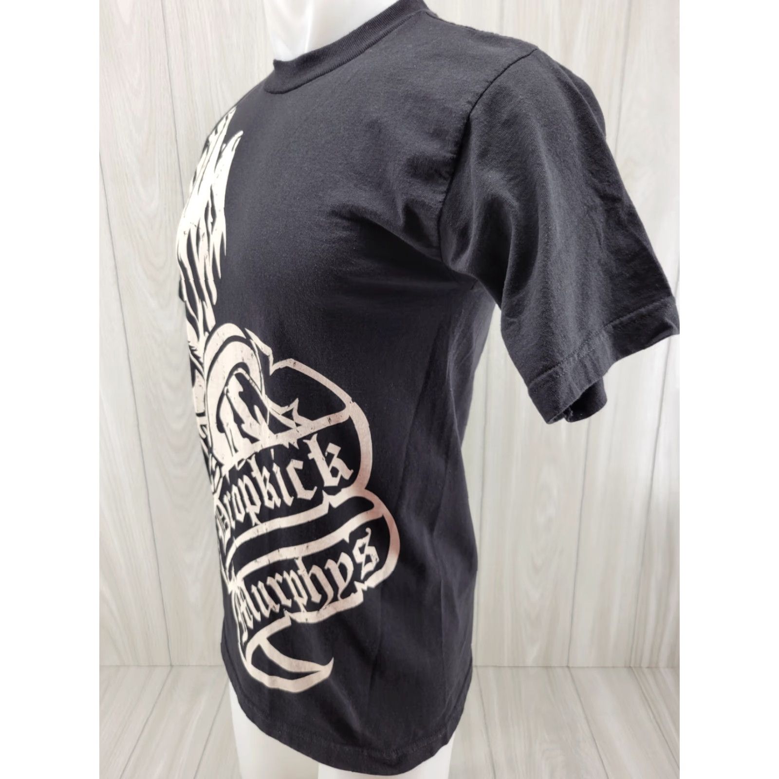 Logo 7 VINTAGE Dropkick Murphys Prayer Hands Logo Black Band T Shirt Made in USA Medium Size US M / EU 48-50 / 2 - 3 Thumbnail