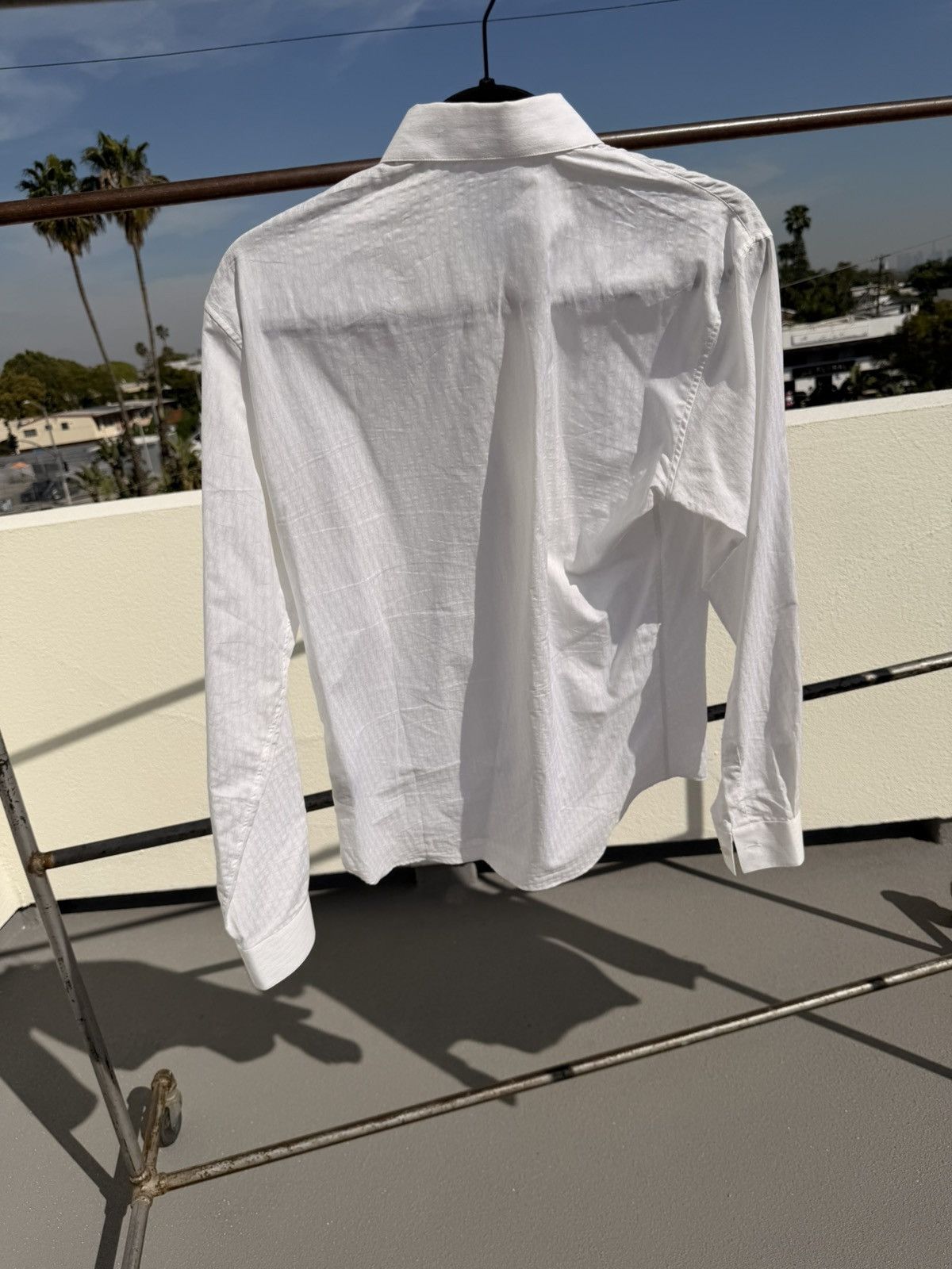 Dior christian dior white monogram button up Size 38R - 5 Thumbnail