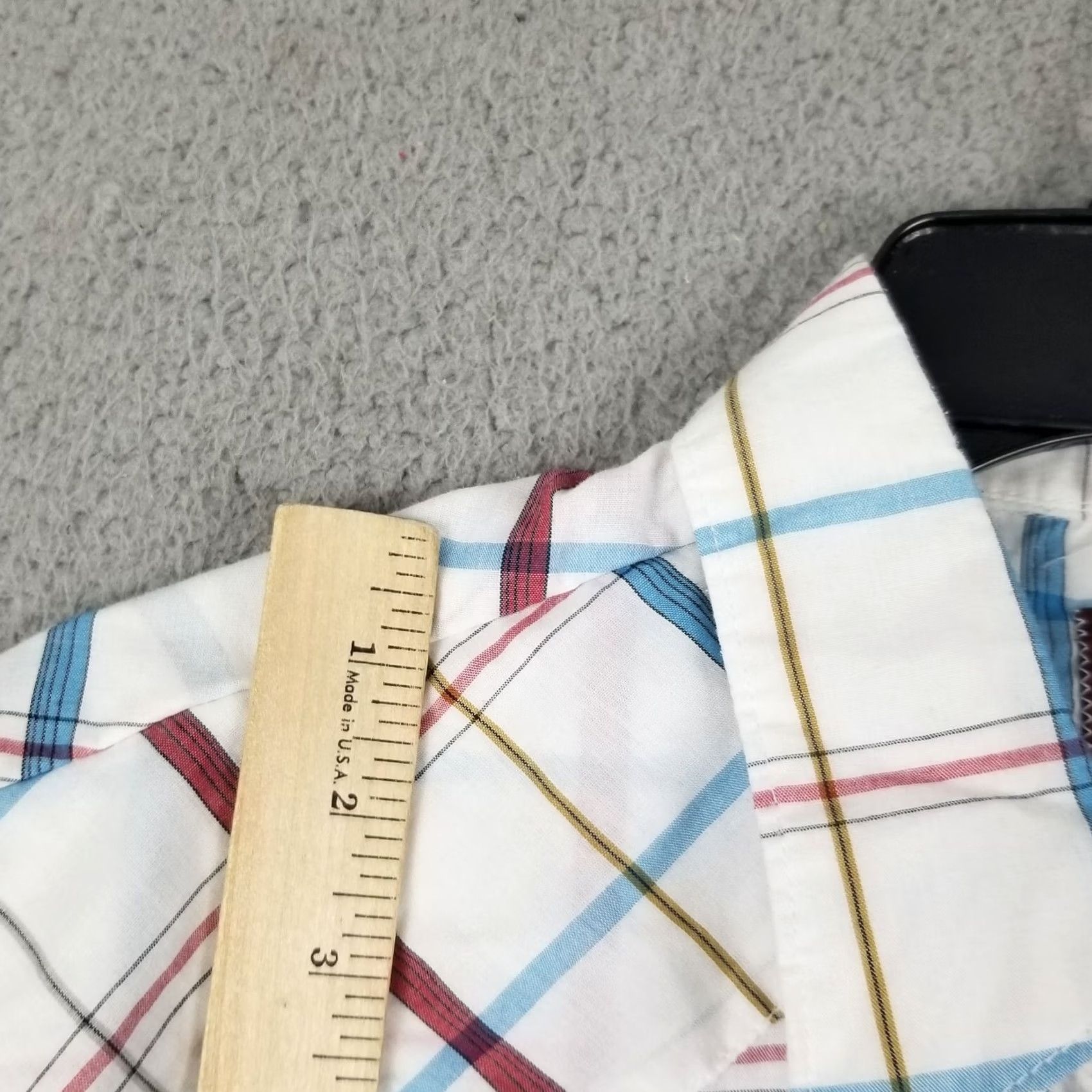 Wrangler VINTAGE Wrangler Shirt Women XL Pearl Snap Western Cowgirl White Plaid 21X27 Size XL / US 12-14 / IT 48-50 - 2 Thumbnail