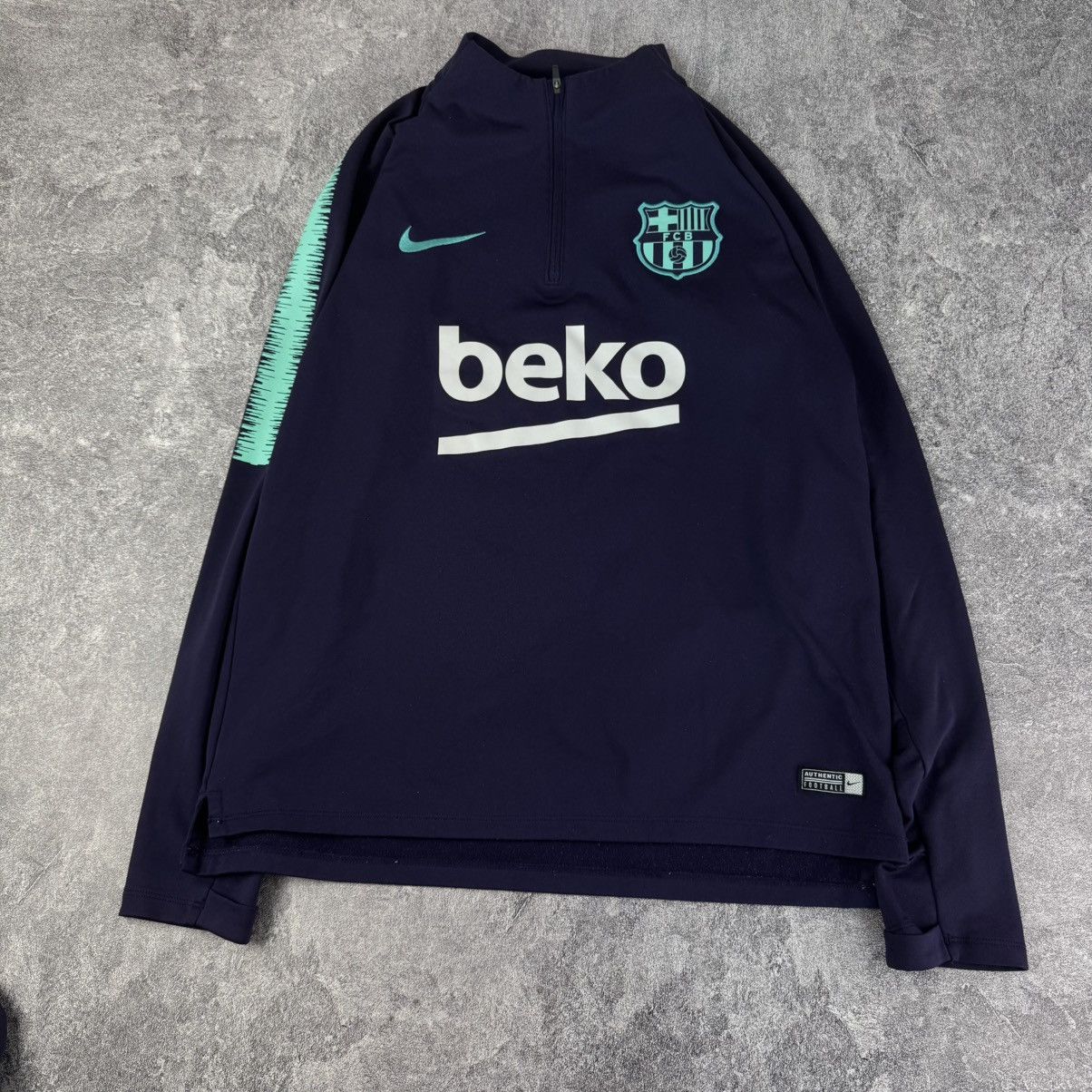 Nike Nike x FC Barcelona Vaporknit Strike Drill Suit Size US M / EU 48-50 / 2 - 2 Thumbnail