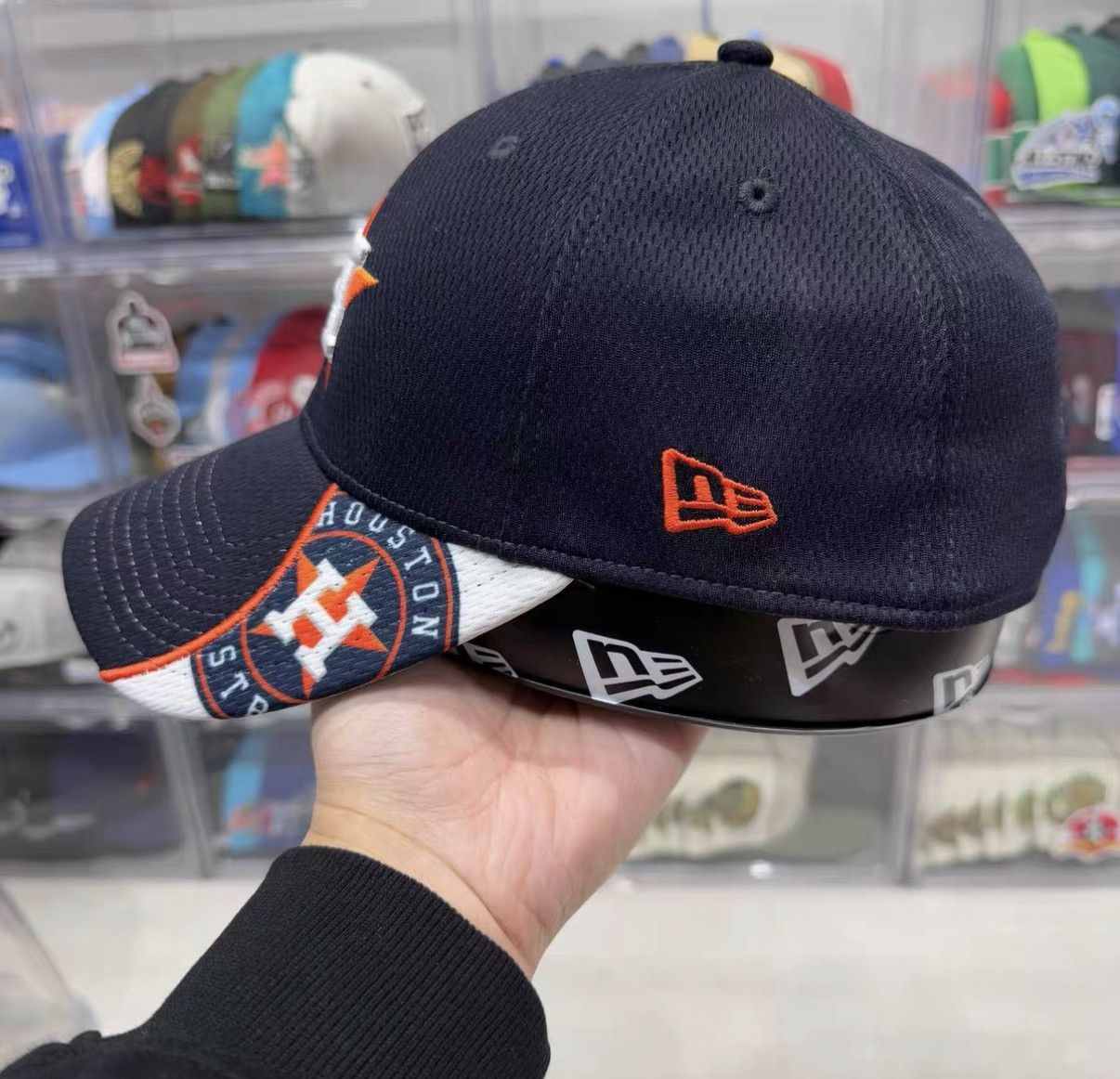New Era New Era MLB Houston Astros Curved Brim Baseball Cap J32 Size ONE SIZE - 2 Thumbnail