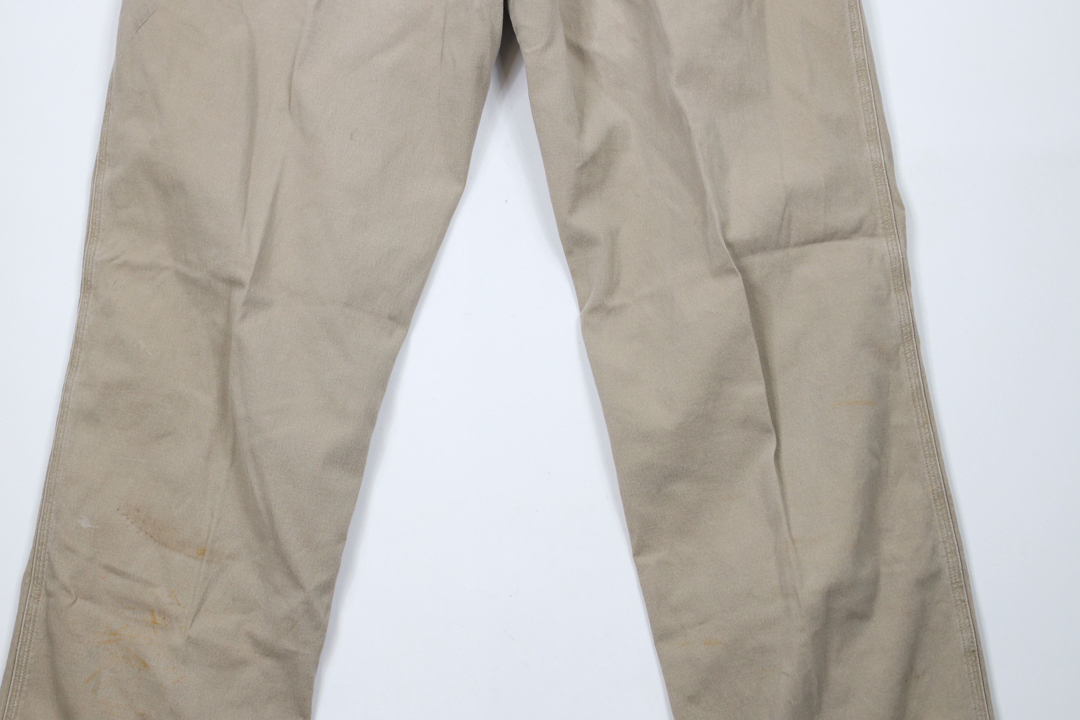 Duluth Trading Company × Vintage Duluth Trading Co Flex Fire Hose Dungaree Pants Beige Size US 34 / EU 50 - 12 Thumbnail