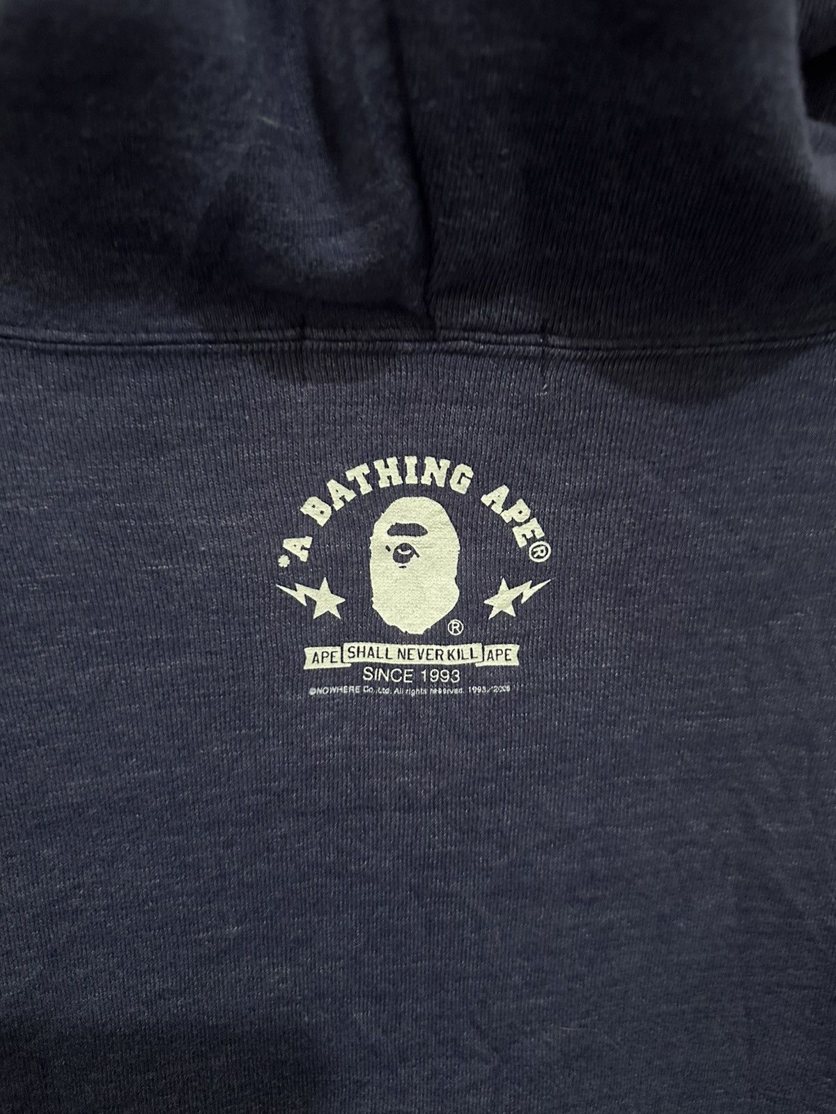 Bape Vintage (BAPE) Baby Milo Peace Love full-zip hoodie Size US L / EU 52-54 / 3 - 9 Thumbnail