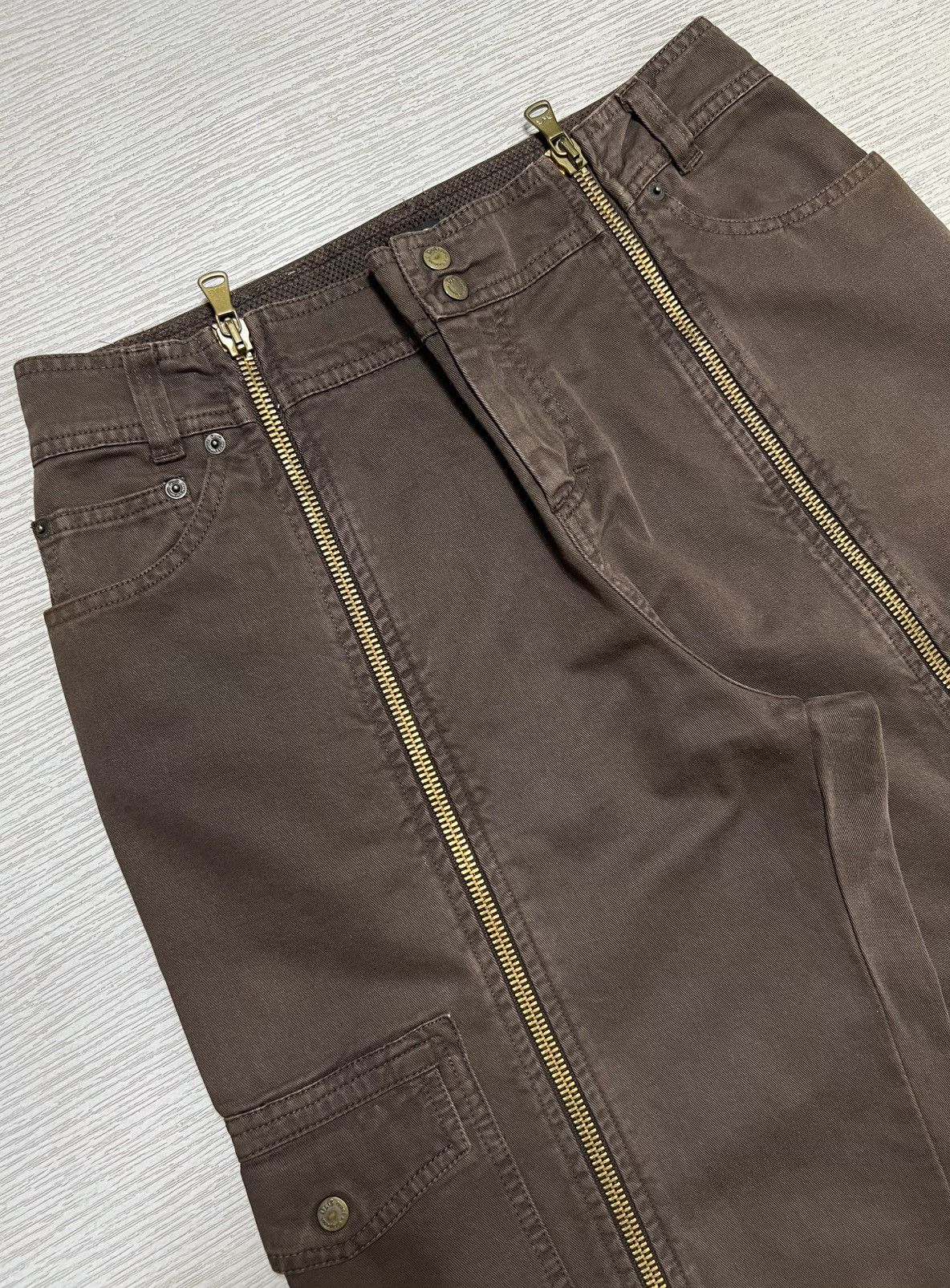 Dolce & Gabbana D&G - SS03 - Full Zip Parachute Aviator Cargo Pants Size US 28 / EU 44 - 6 Thumbnail