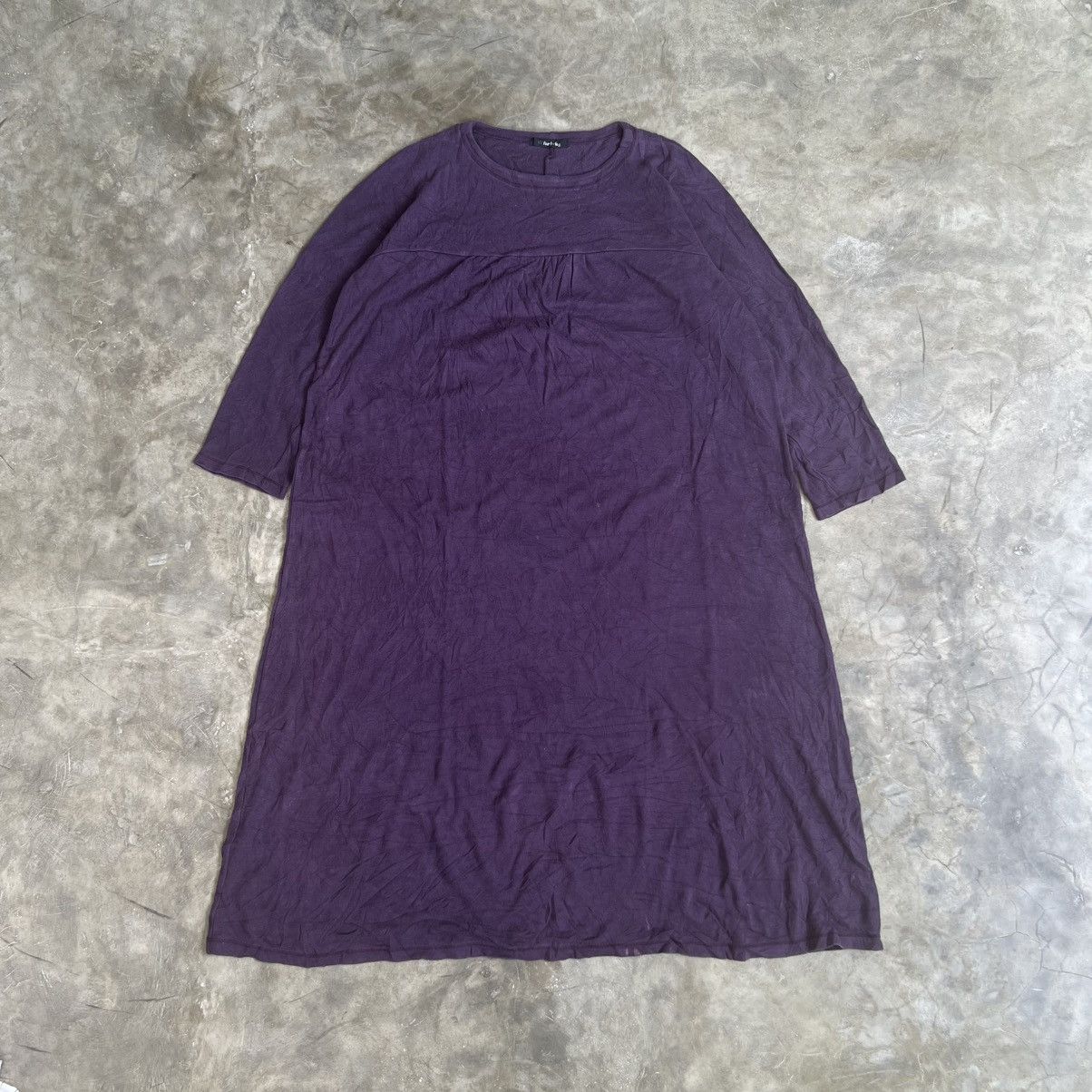 Yohji Yamamoto Y’s for Living by Yohji Yamamoto Maxi Dress Purple Size ONE SIZE - 1 Thumbnail