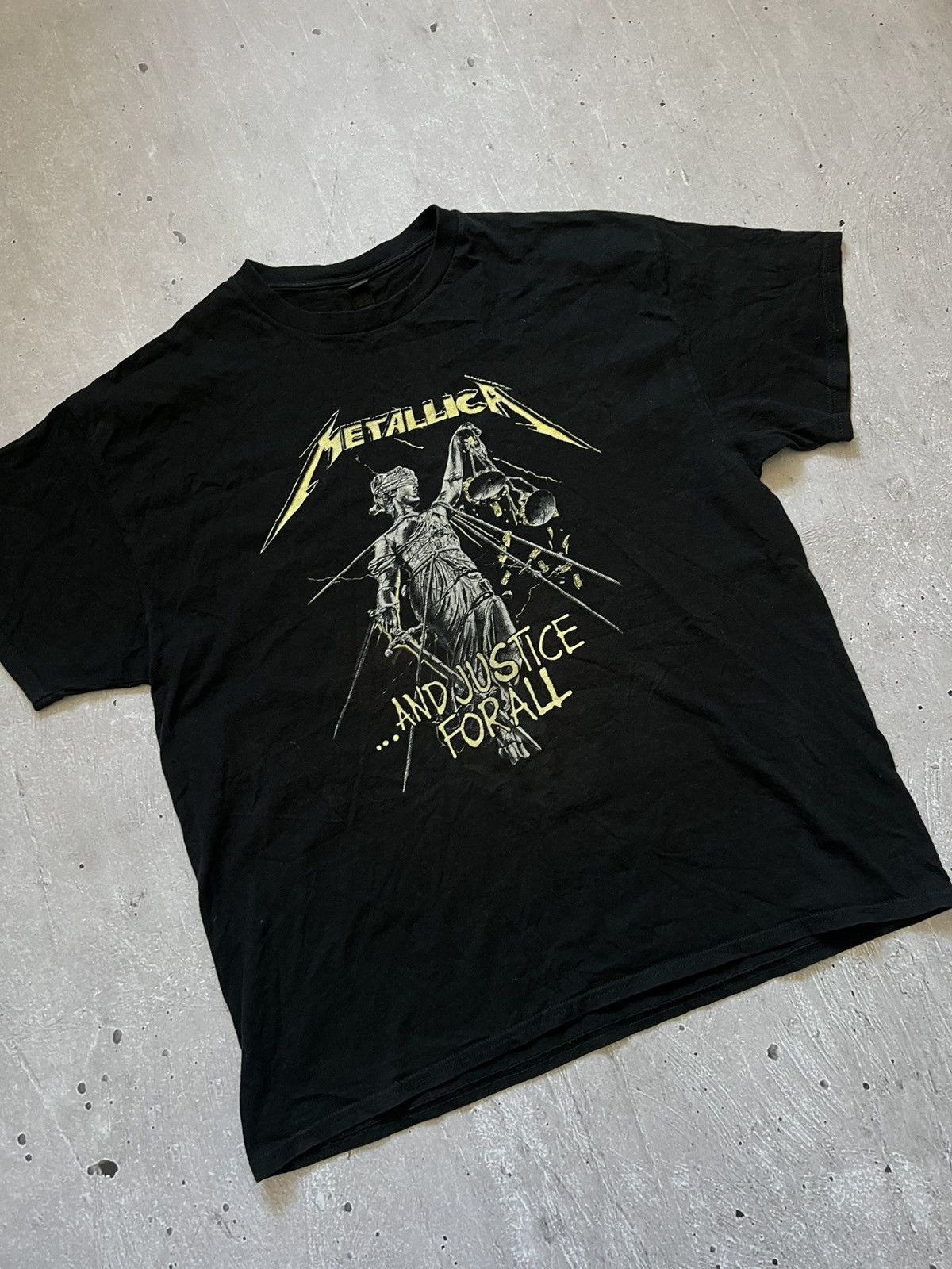 Metallica Metallica Justice For All Tracks T-Shirt XL Size US XL / EU 56 / 4 - 1 Thumbnail