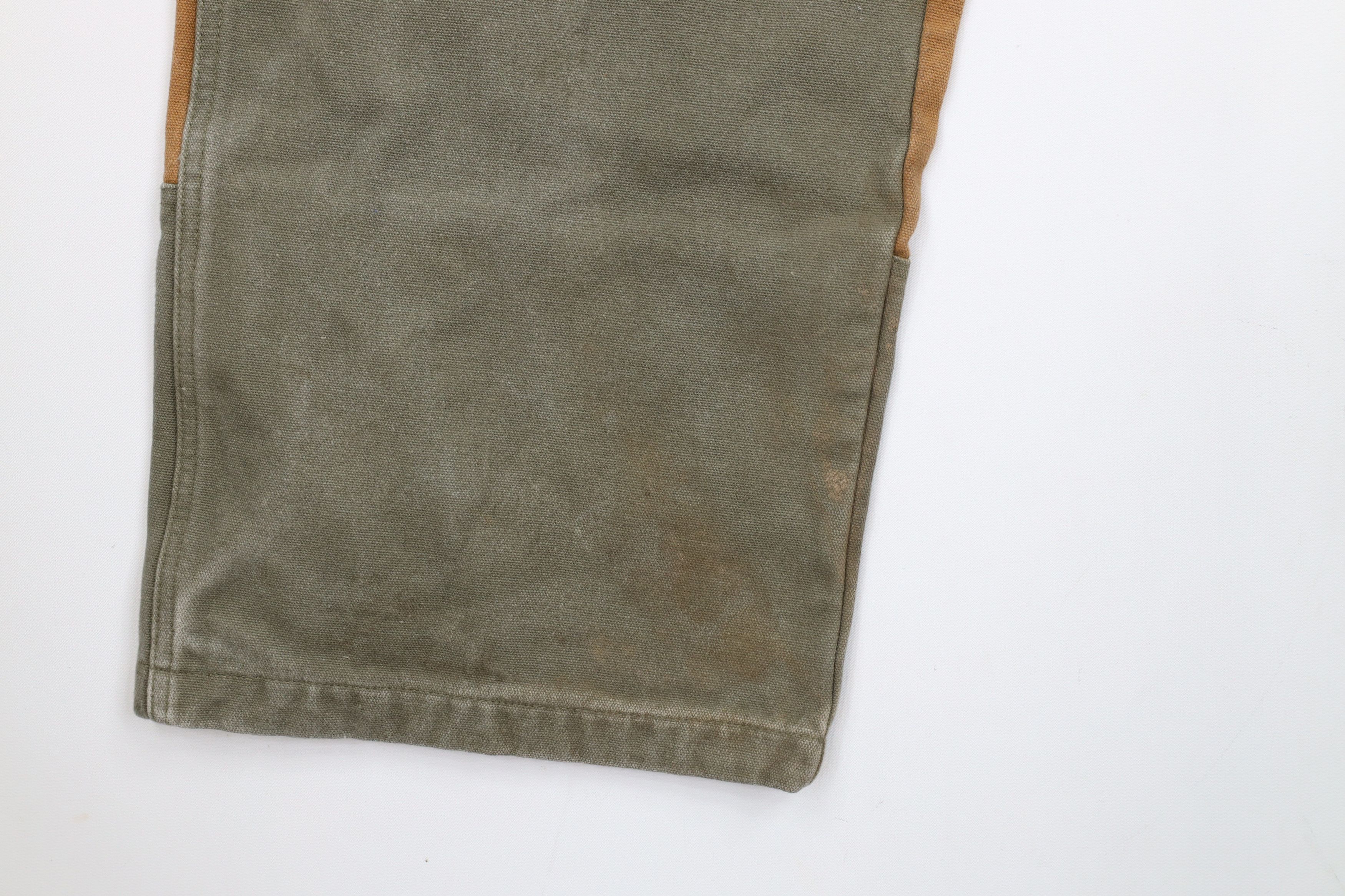 Vintage Vintage 90s Streetwear Reinforced Canvas Field Brush Pants Size US 37 - 5 Thumbnail