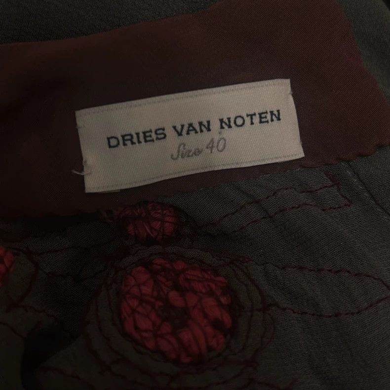 Dries Van Noten dries van noten Beaded sequin silk shirt 2504-Nextarrow Size US XXS / EU 40 - 7 Thumbnail