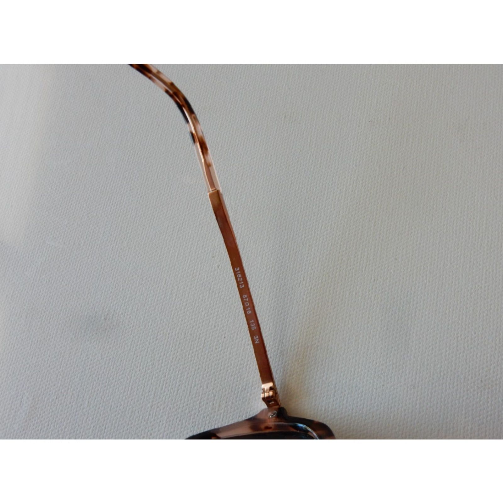 Michael Kors Michael Kors Women's Sunglasses Frame Only 57mm Gold Prescription Small Scratches Size ONE SIZE - 5 Thumbnail
