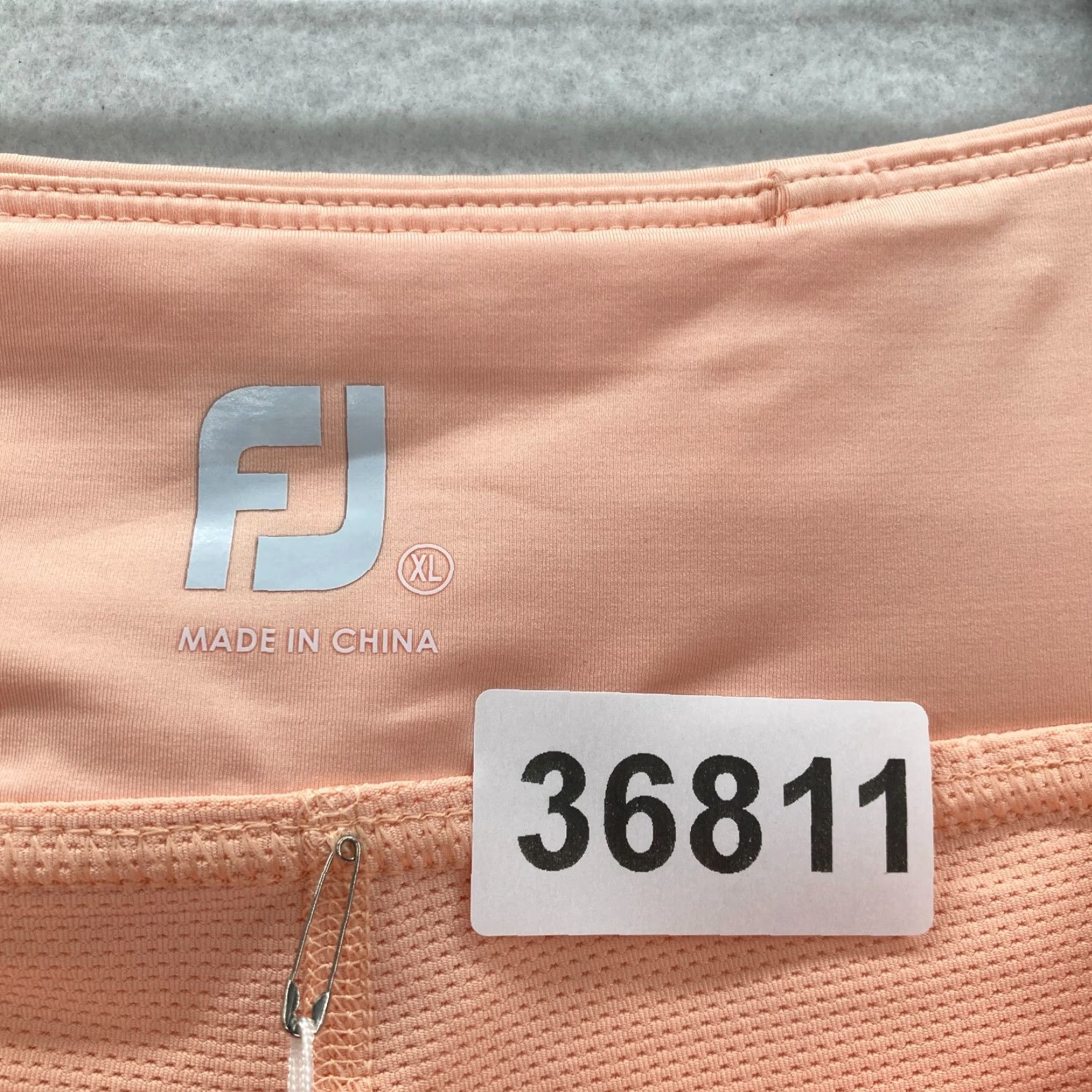 Footjoy FootJoy Skort Women's XL Pink Stretch Golf Tennis Preppy NWT Layered Performance Size 40" / US 18 - 6 Thumbnail