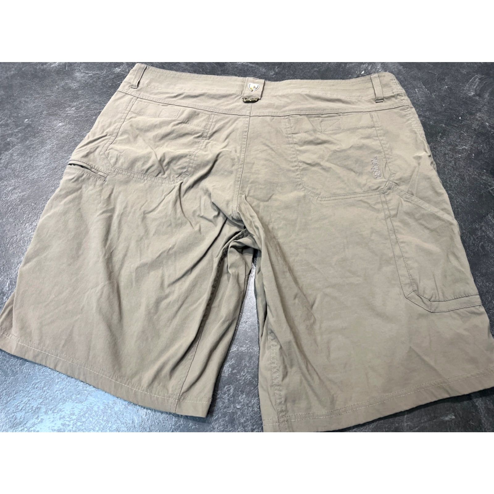 Olive Kuhl Shorts Mens 40 Olive Green Hiking Outdoor Casual Utility 11" inseam Size US 40 / EU 56 - 5 Thumbnail