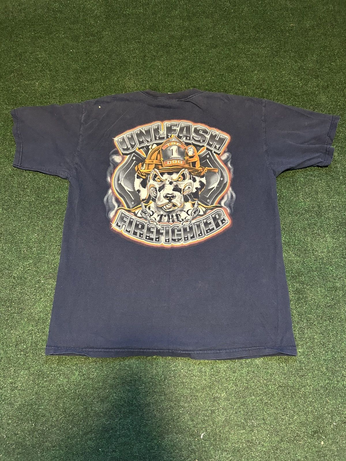 Harley Davidson × Vintage Y2K Grunge firefighter shirt Size US L / EU 52-54 / 3 - 2 Thumbnail