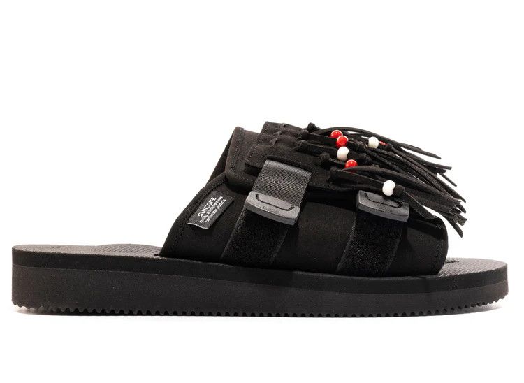 Christian Louboutin o1s1wg110924 Siwa Clip Flat Sandals in Black Size US 11 / EU 44 - 1 Thumbnail