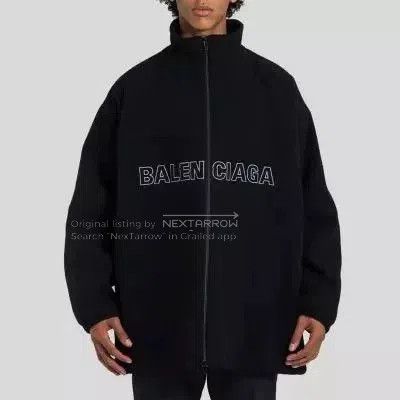 Balenciaga Balenciaga Logo Fleece Jacket. Size US M / EU 48-50 / 2 - 4 Thumbnail
