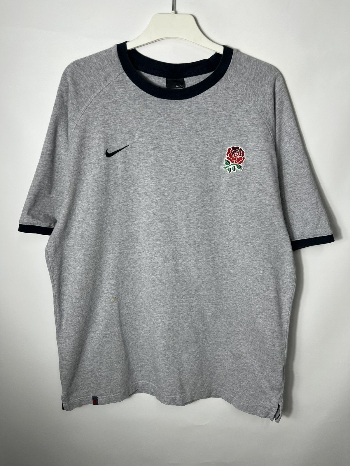 Nike Vintage sportswear sport Nike England Rugby Union T-shirt Size US XL / EU 56 / 4 - 1 Thumbnail