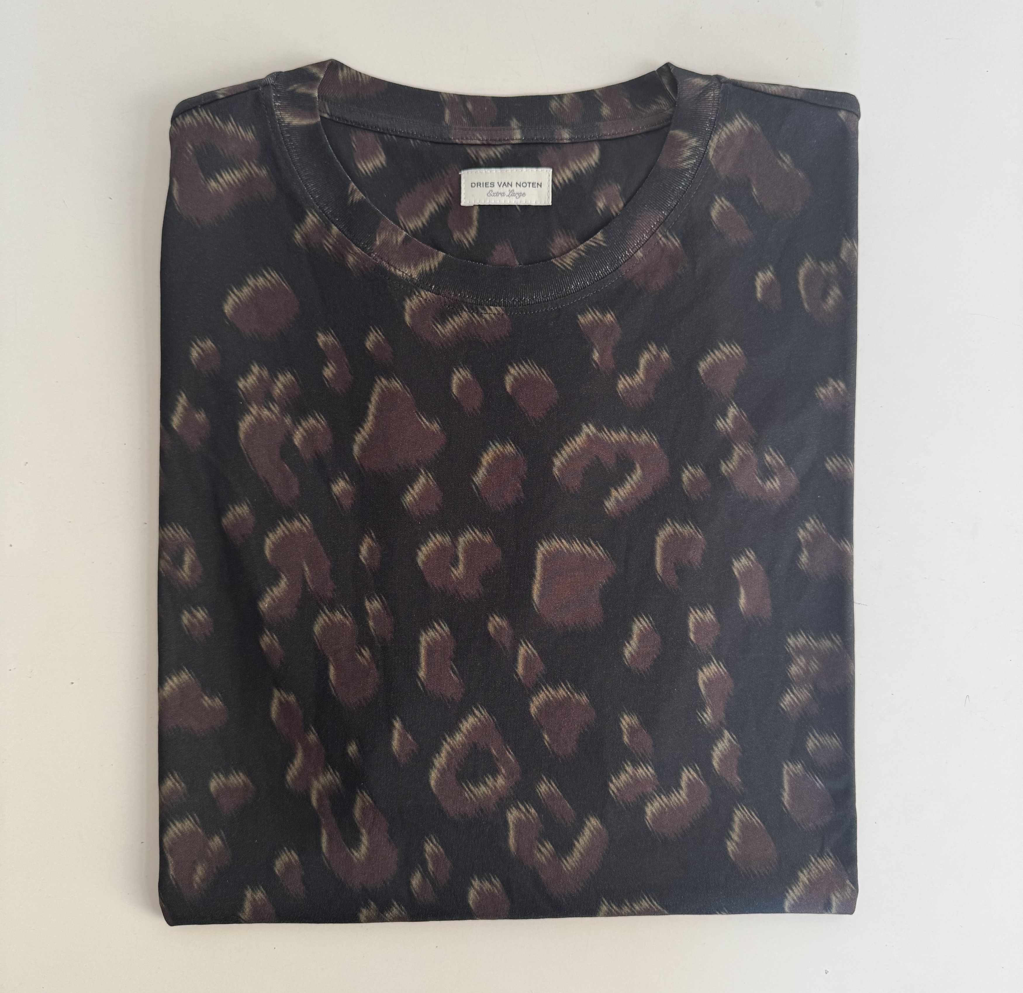 Dries Van Noten Hertz Animal Print T-Shirt Size US XL / EU 56 / 4 - 5 Thumbnail