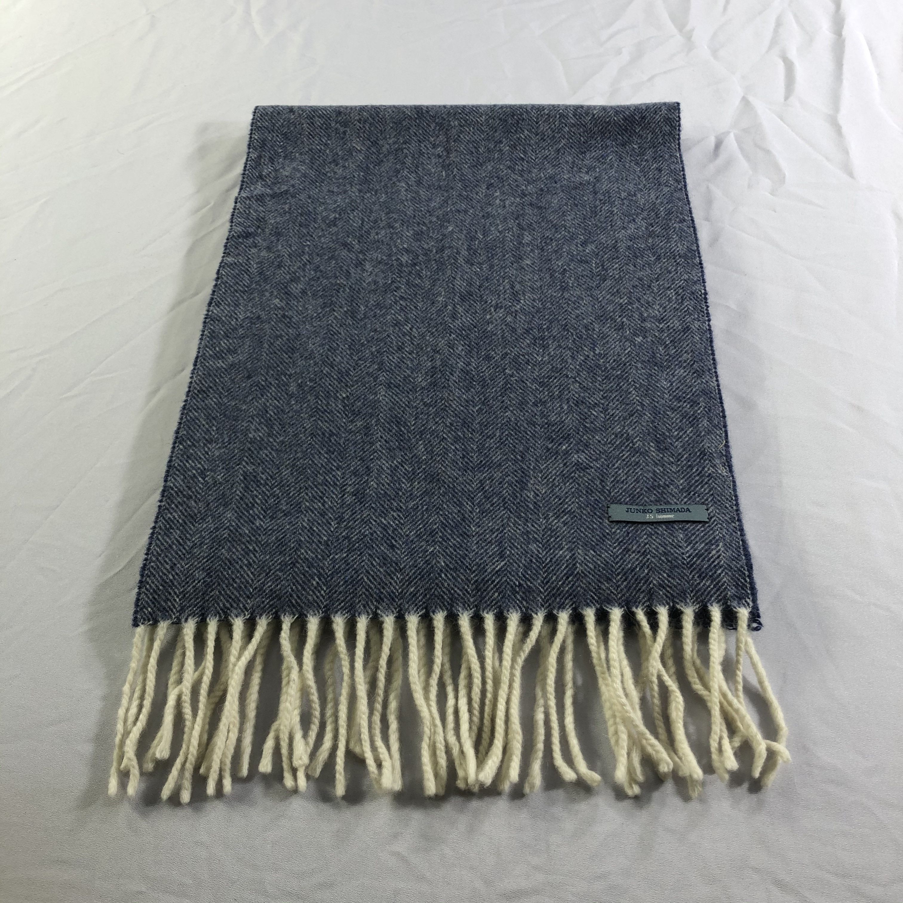 Junko Shimada Junko Shimada Wool Scarf Muffler Neckwear V2480 Size ONE SIZE - 2 Thumbnail