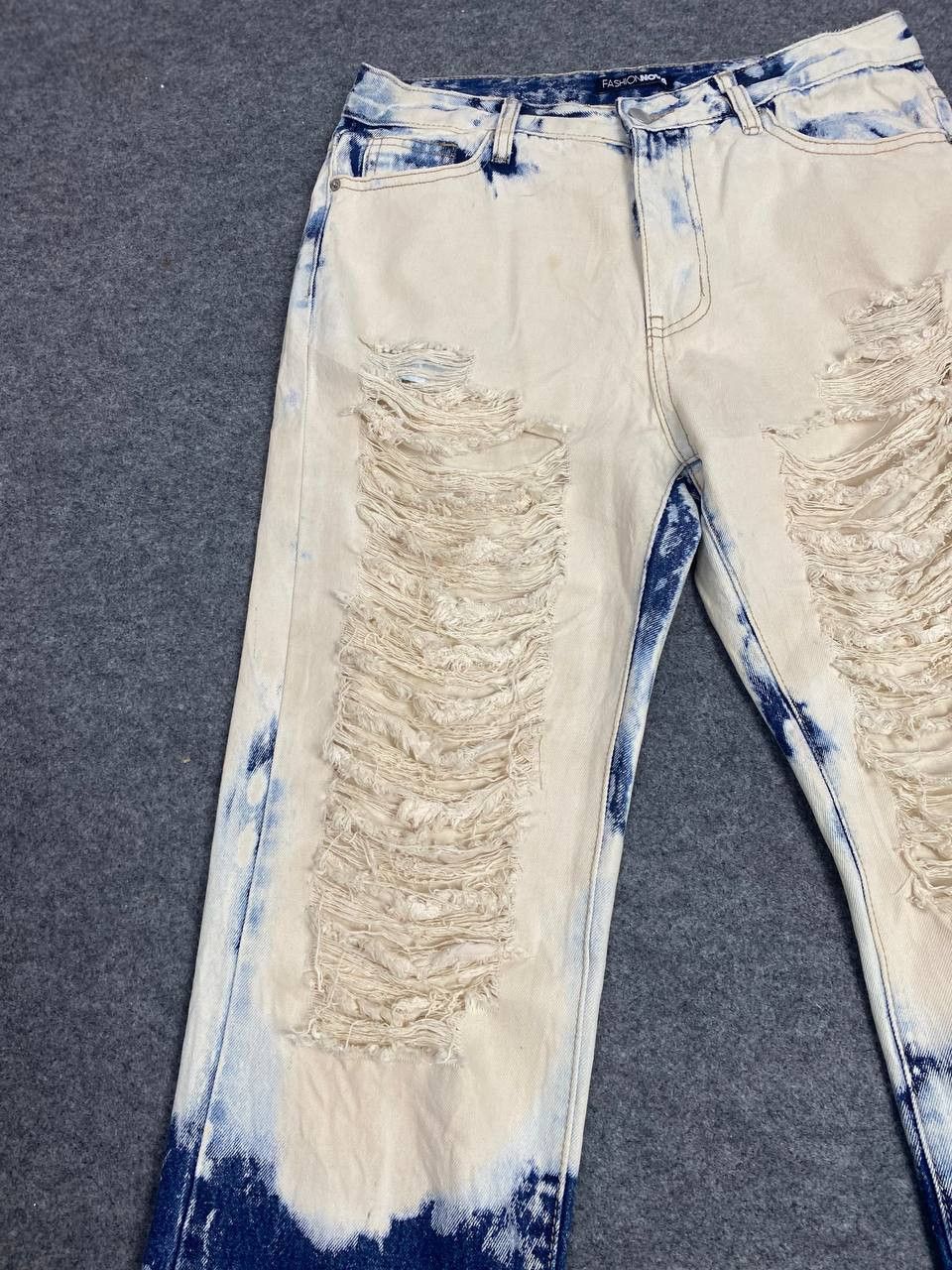 Japanese Brand vintage japanese brands nice design distressed denim Size US 31 - 7 Thumbnail