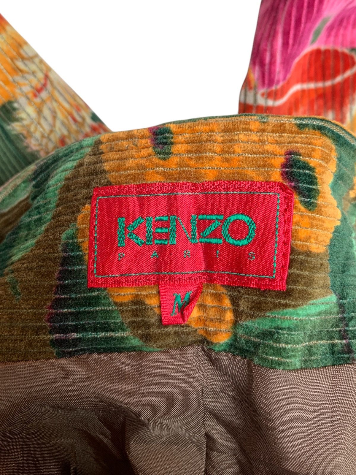 Designer × Kenzo Vintage kenzo paris flower corduroy pants Size 28" / US 6 / IT 42 - 12 Thumbnail