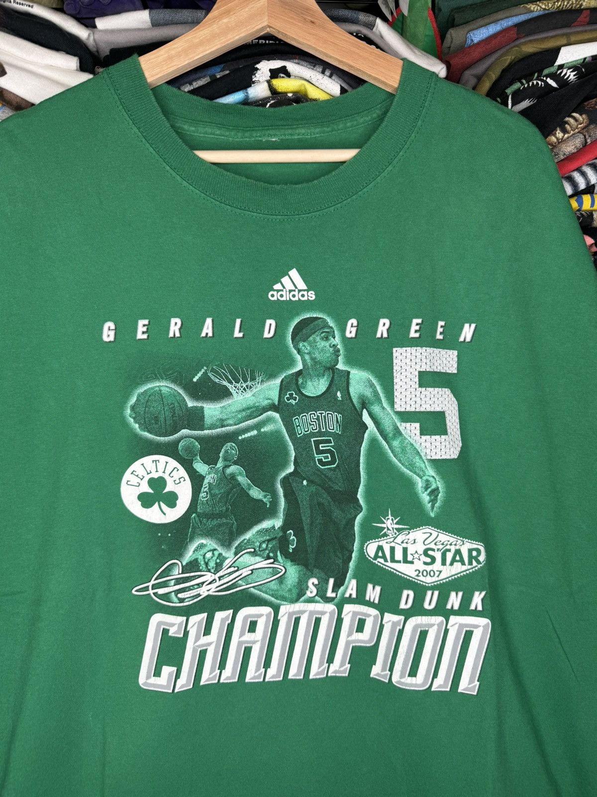 NBA × Vintage 2007 NBA Slam Dunk Champion Gerald Green Boston Celtics Tee Size US XXL / EU 58 / 5 - 2 Thumbnail
