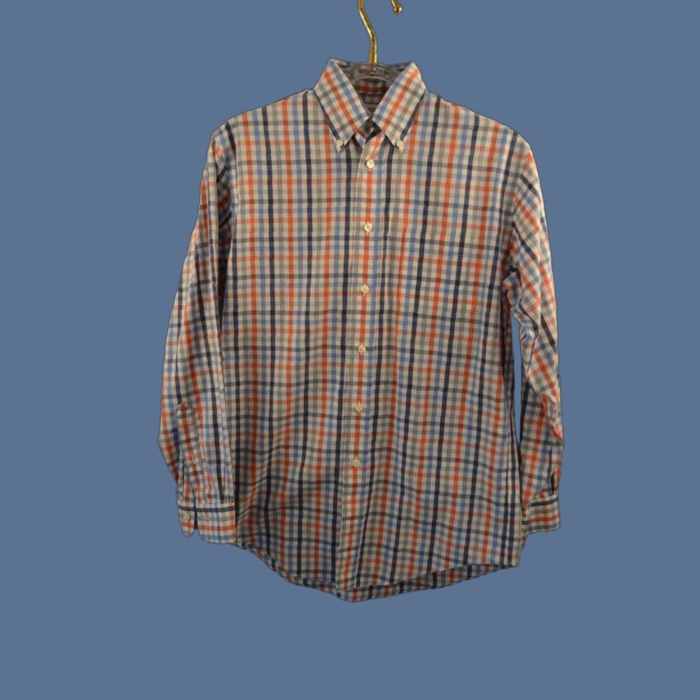 Brooks Brothers Brooks Brothers Madison Men's L/S Shirt SZ S Multicolor Plaid Size US S / EU 44-46 / 1 - 1 Thumbnail