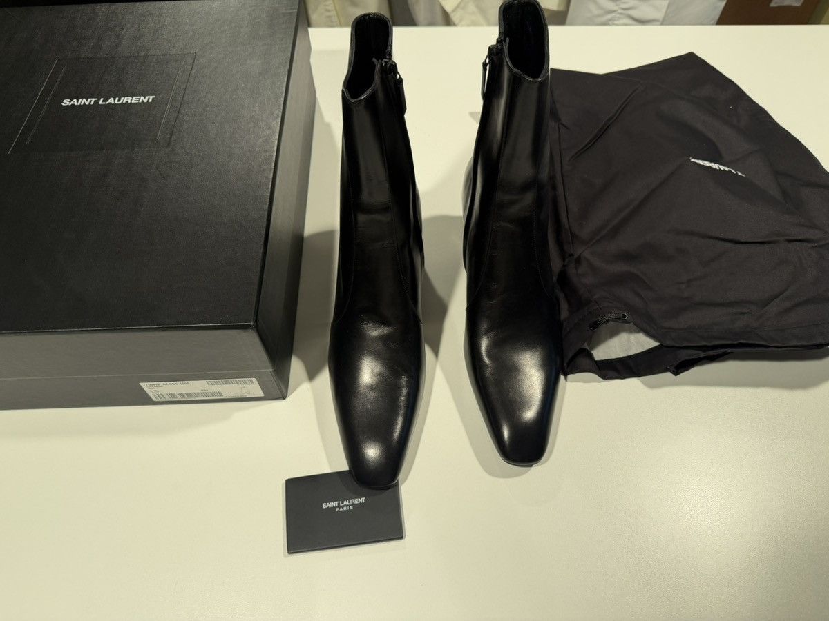 Saint Laurent Paris SAINT LAURENT XIV Leather Chelsea Boots 43.5/10.5 Size US 10.5 / EU 43-44 - 11 Thumbnail