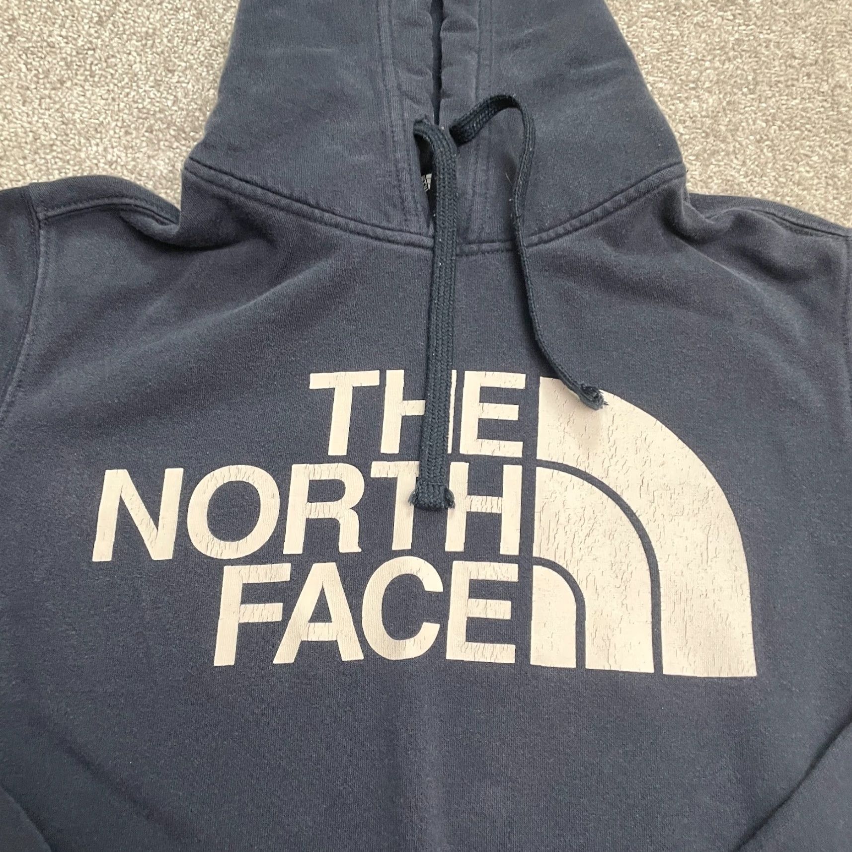 The North Face The North Face Hoodie Mens Small Blue Graphic Fleece Pullover Casual Sweatshirt Size US S / EU 44-46 / 1 - 4 Thumbnail