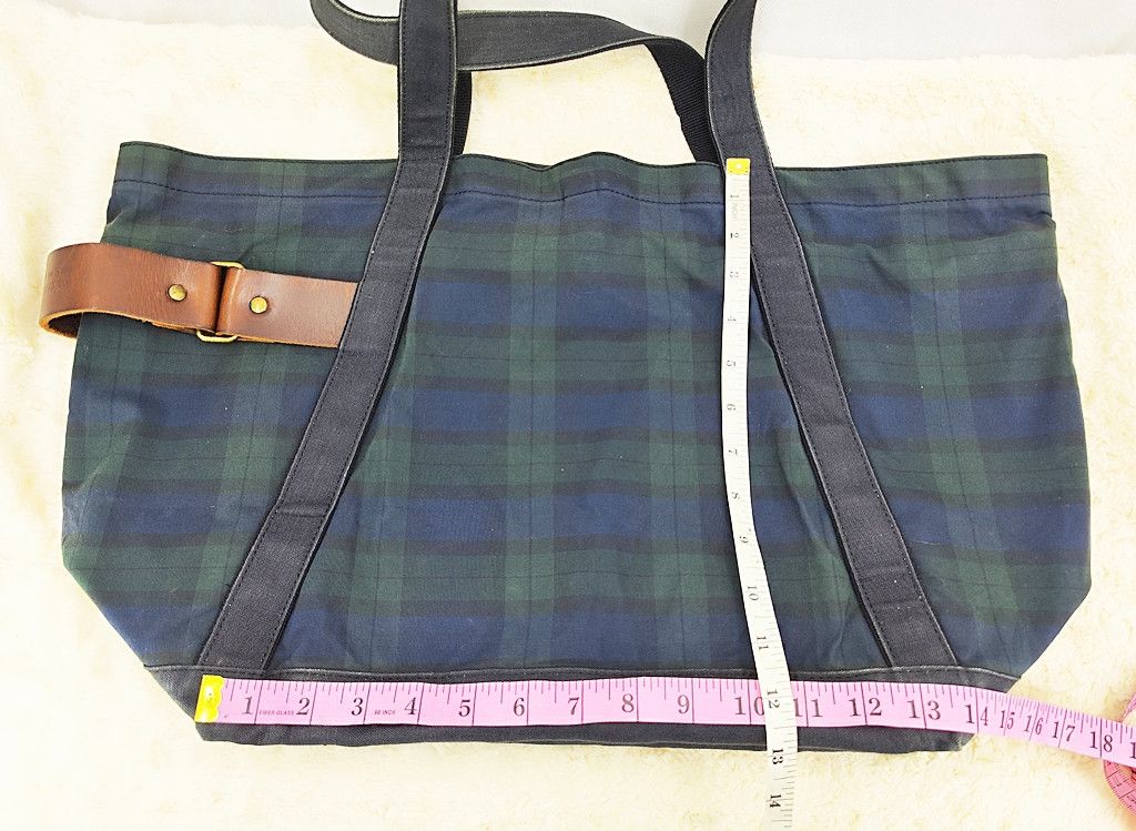 Japanese Brand SUOLO by MARINEDAY check big tote bag Size ONE SIZE - 11 Thumbnail
