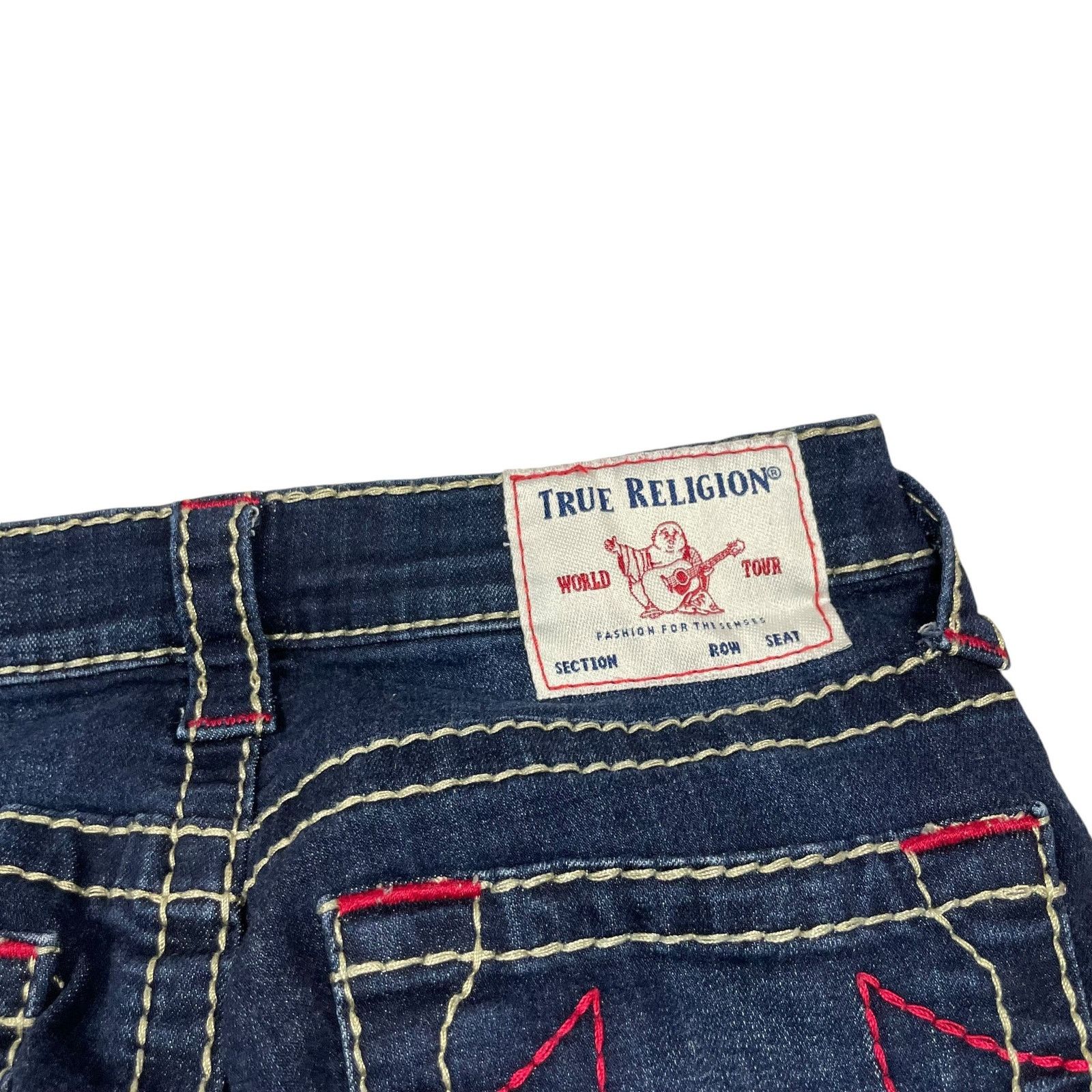 True Religion × Vintage True Religion Halle Womens Blue Cotton Super Skinny Jeans 26 Size 26" / US 2 / IT 38 - 5 Thumbnail