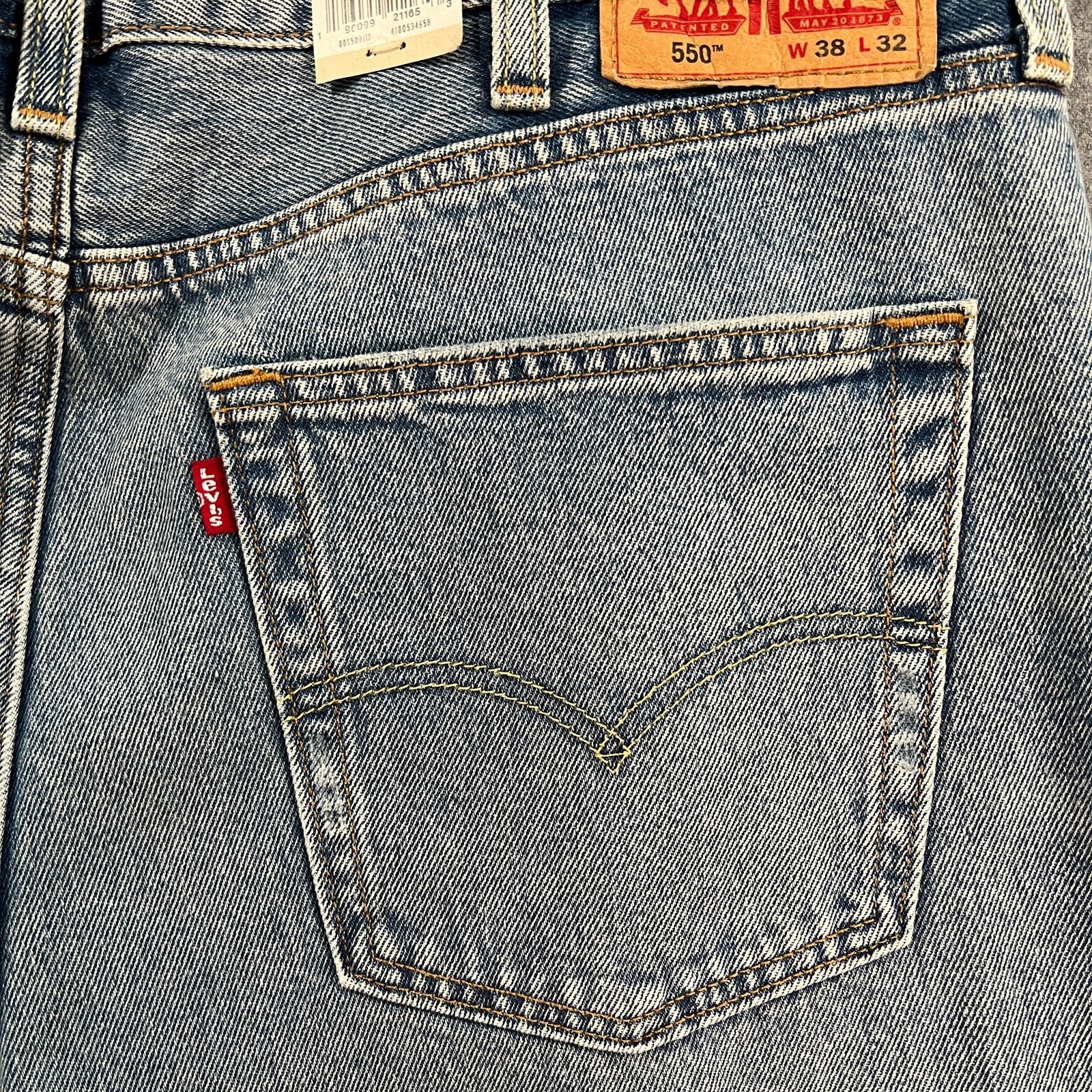 Levi's Levi's Men's 550 RELAXED Jeans W38 L32 Blue Denim Size US 38 / EU 54 - 15 Thumbnail
