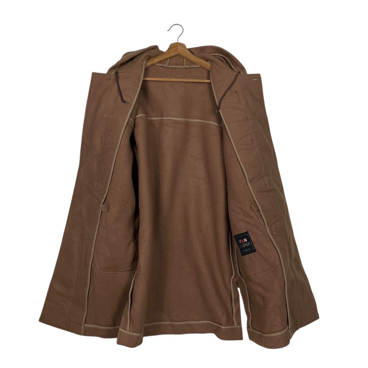 Van Van Jacket Hooded Wool Duffle Coat Size US M / EU 48-50 / 2 - 13 Thumbnail