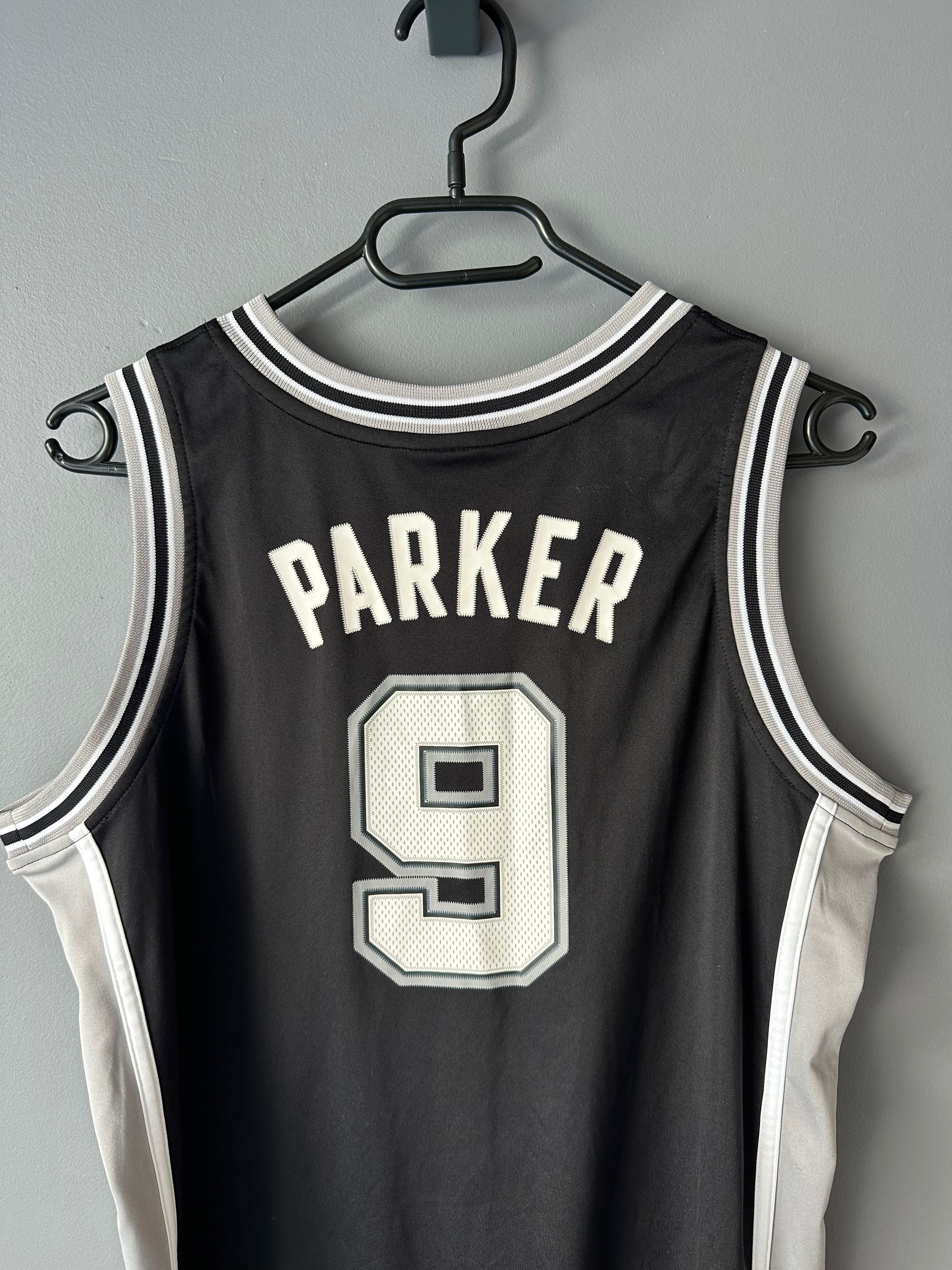 Adidas 2010-14 NBA San Antonio Spurs Parker #9 adidas Jersey Size US S / EU 44-46 / 1 - 10 Thumbnail