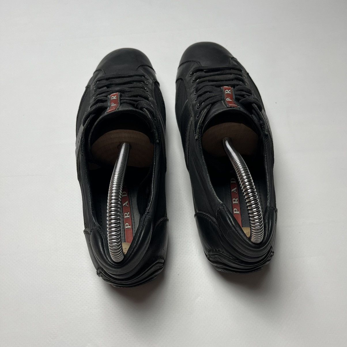 Prada Prada Leather Sneakers Size US 6.5 / EU 39-40 - 7 Thumbnail