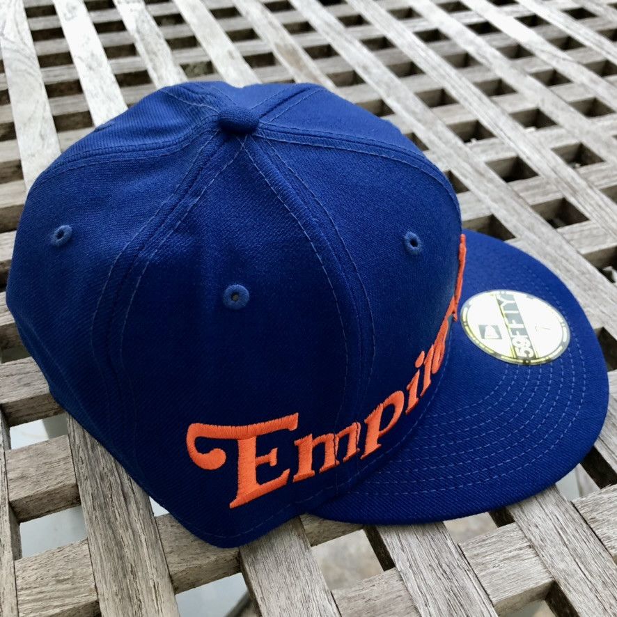 New Era NY Mets Empire State Script Wool Exclusive Fitted Hat 7 1/8 Size ONE SIZE - 3 Thumbnail