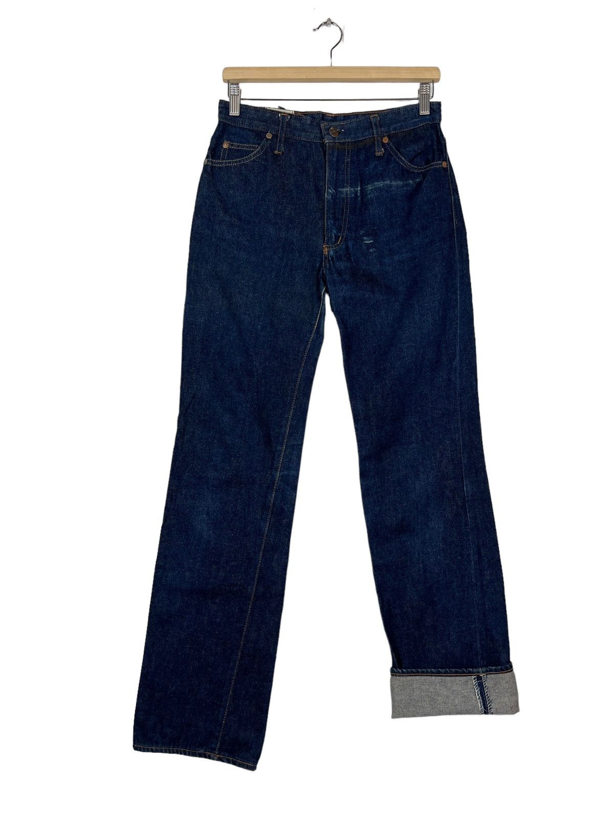 Vintage 🔥 VINTAGE 1970s BIG BELL DENIM JEANS Size US 30 / EU 46 - 8 Thumbnail