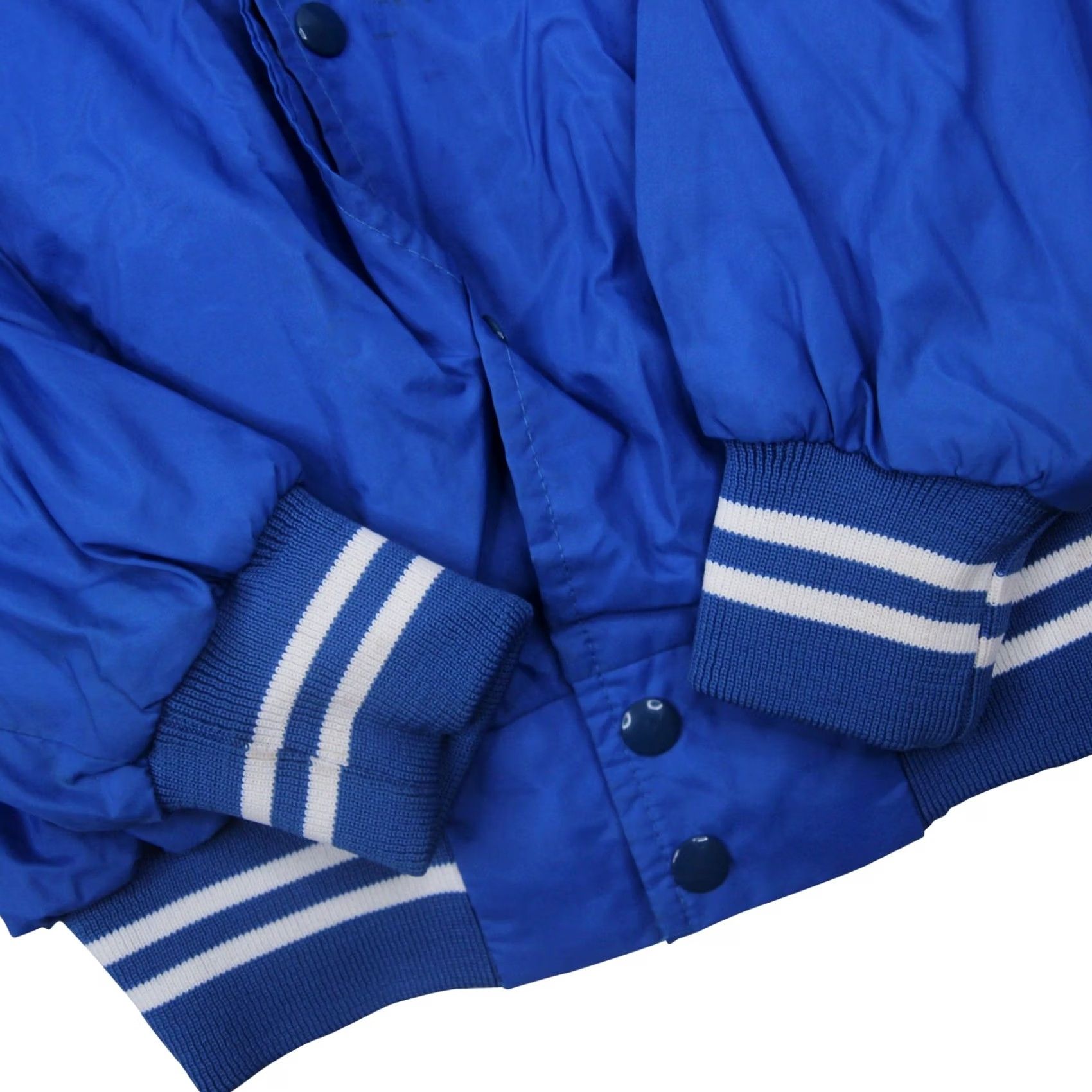 Vintage VINTAGE 1989 ABA STATE CHAMPION Satin BMX Jacket Blue Mens Small Satin BMX Jacket Men Small Blue 1989 9/10 Junior? Size US S / EU 44-46 / 1 - 4 Thumbnail