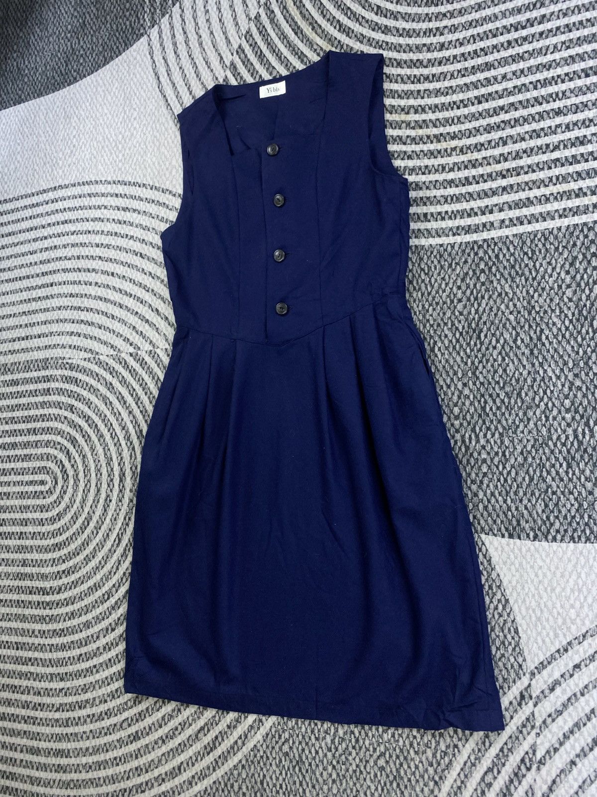 Yohji Yamamoto 🔥Ys Bis By Yohji Yamamoto Linen Blend Sleeveless Dress Size M / US 6-8 / IT 42-44 - 4 Thumbnail