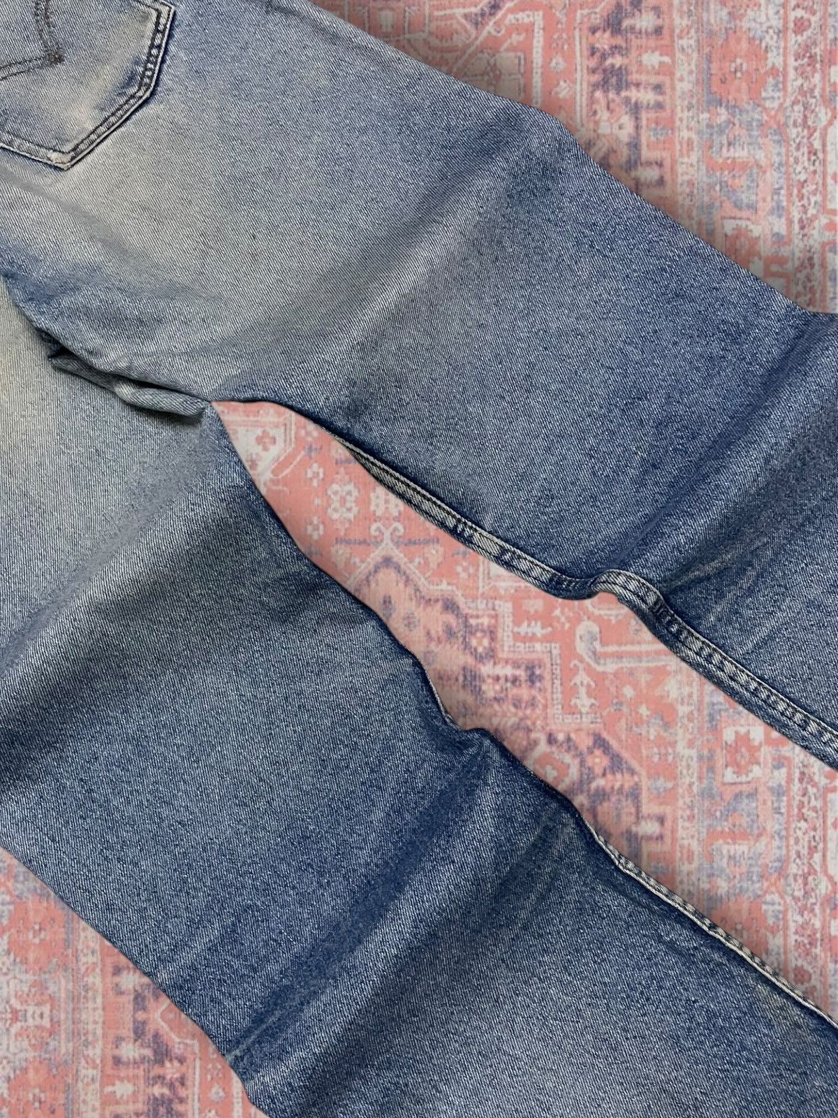 Levi's Vintage Clothing Vintage 1990s Rare Designer Levis 616 Mudwash Distressed Size US 29 - 14 Thumbnail