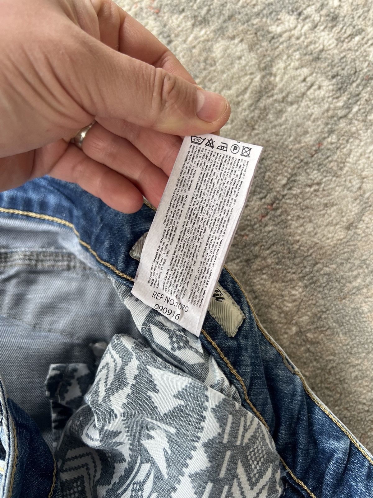 Japanese Brand × Vintage Cipo & Baxx Vintage Denim Pants Size US 33 - 7 Thumbnail