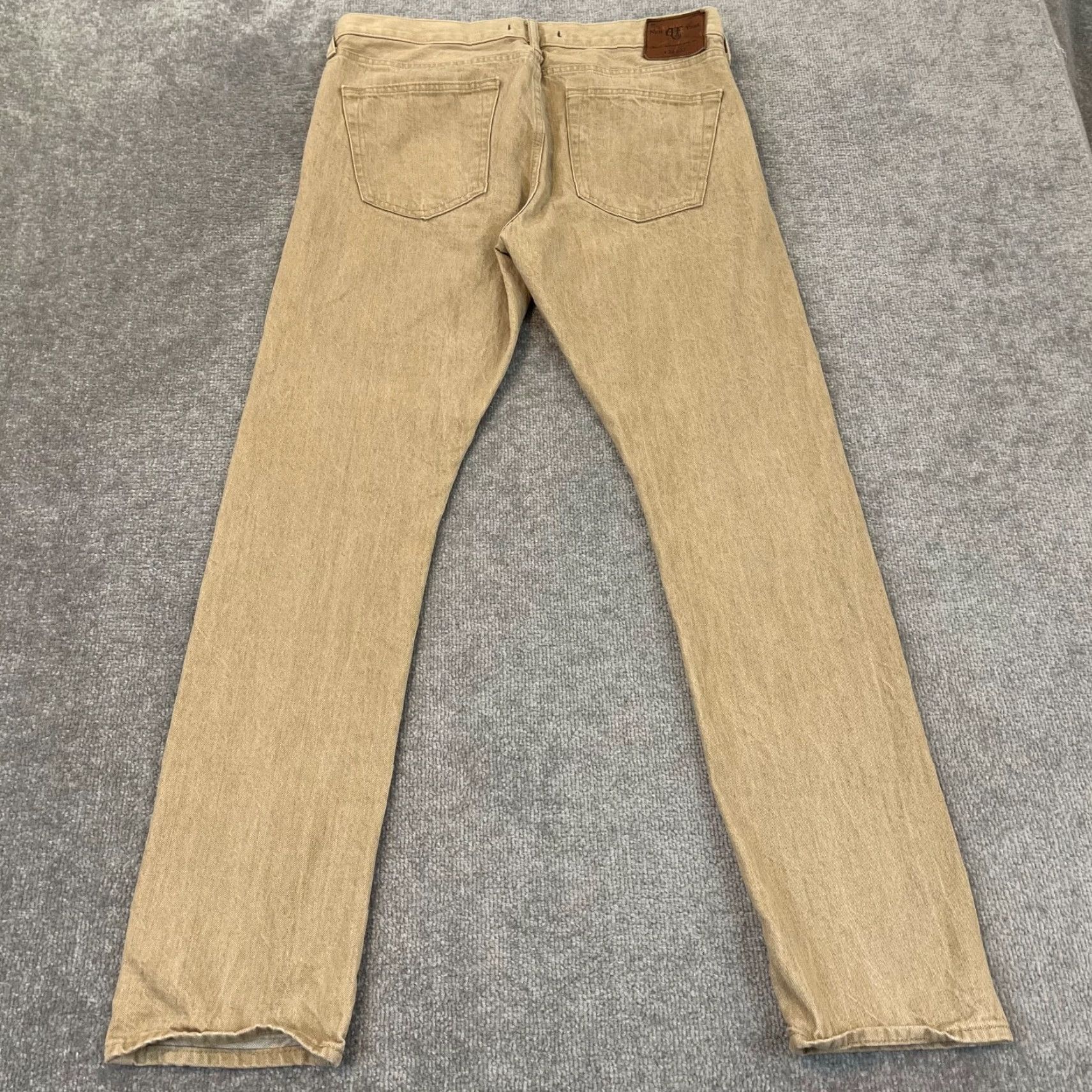 Abercrombie & Fitch VINTAGE Abercrombie & Fitch Pants Mens 34x32 Brown Straight Jean Casual Men Size US 34 / EU 50 - 2 Thumbnail