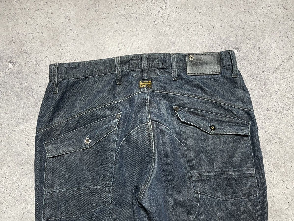 G-Star × Japanese Brand Vintage Cargo Jeans Denim G-Star Raw Y2K Size US 36 / EU 52 - 18 Thumbnail