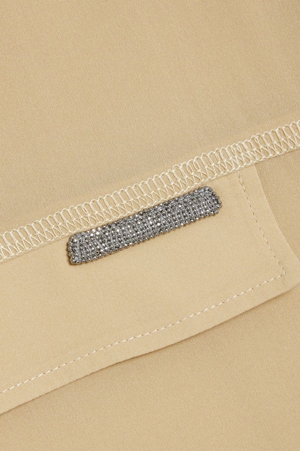 Brunello Cucinelli o1y0725 Shirt in Sand Size M / US 6-8 / IT 42-44 - 4 Thumbnail