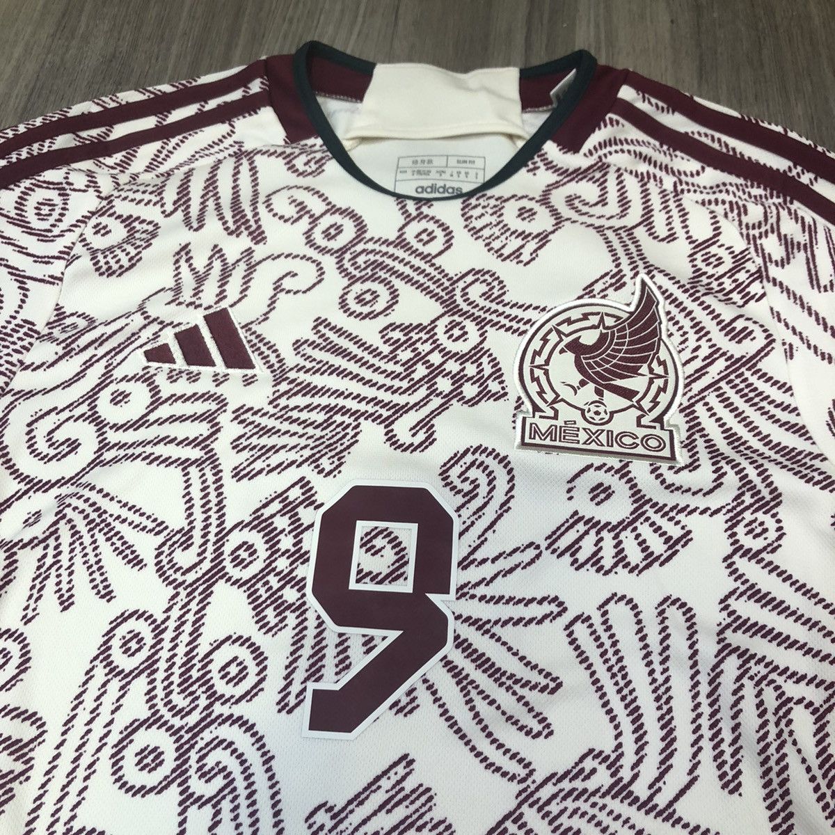 Adidas Mexico World Cup 2022 away shirt #9 Raul Size US S / EU 44-46 / 1 - 3 Thumbnail