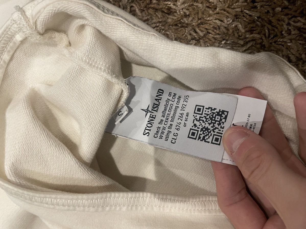 Stone Island Stone Island Cream Crewneck Size US S / EU 44-46 / 1 - 4 Thumbnail