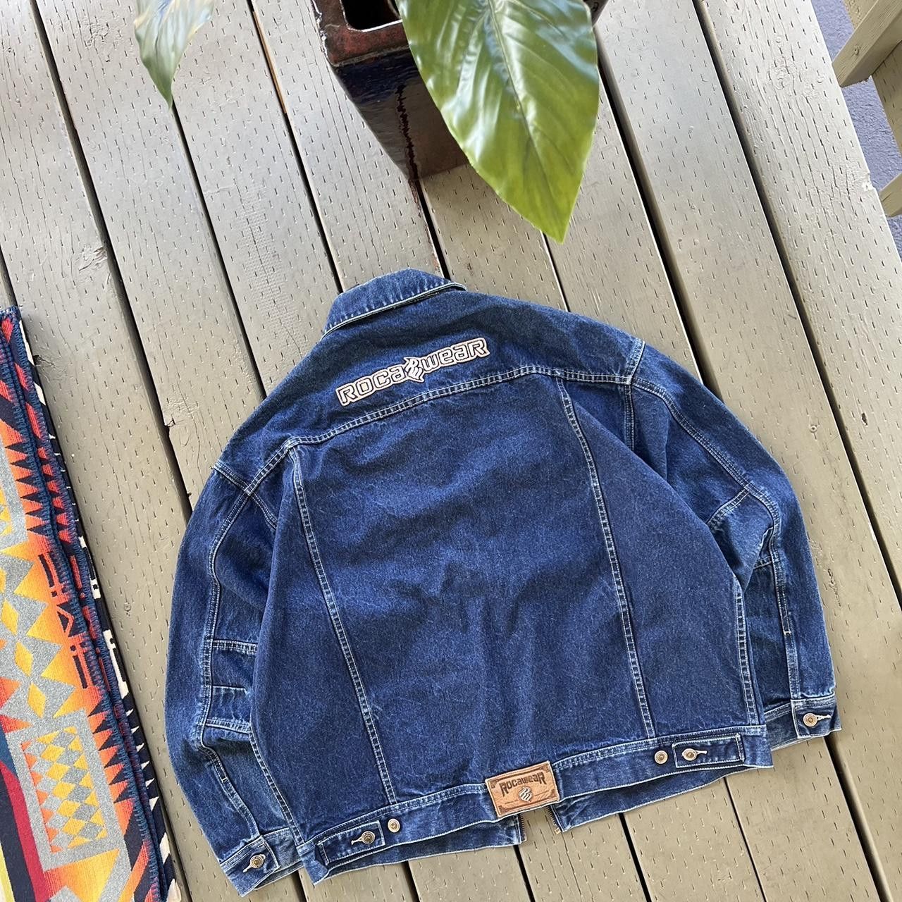 Denim Jacket × Rocawear × Streetwear Vintage Rocawear Denim