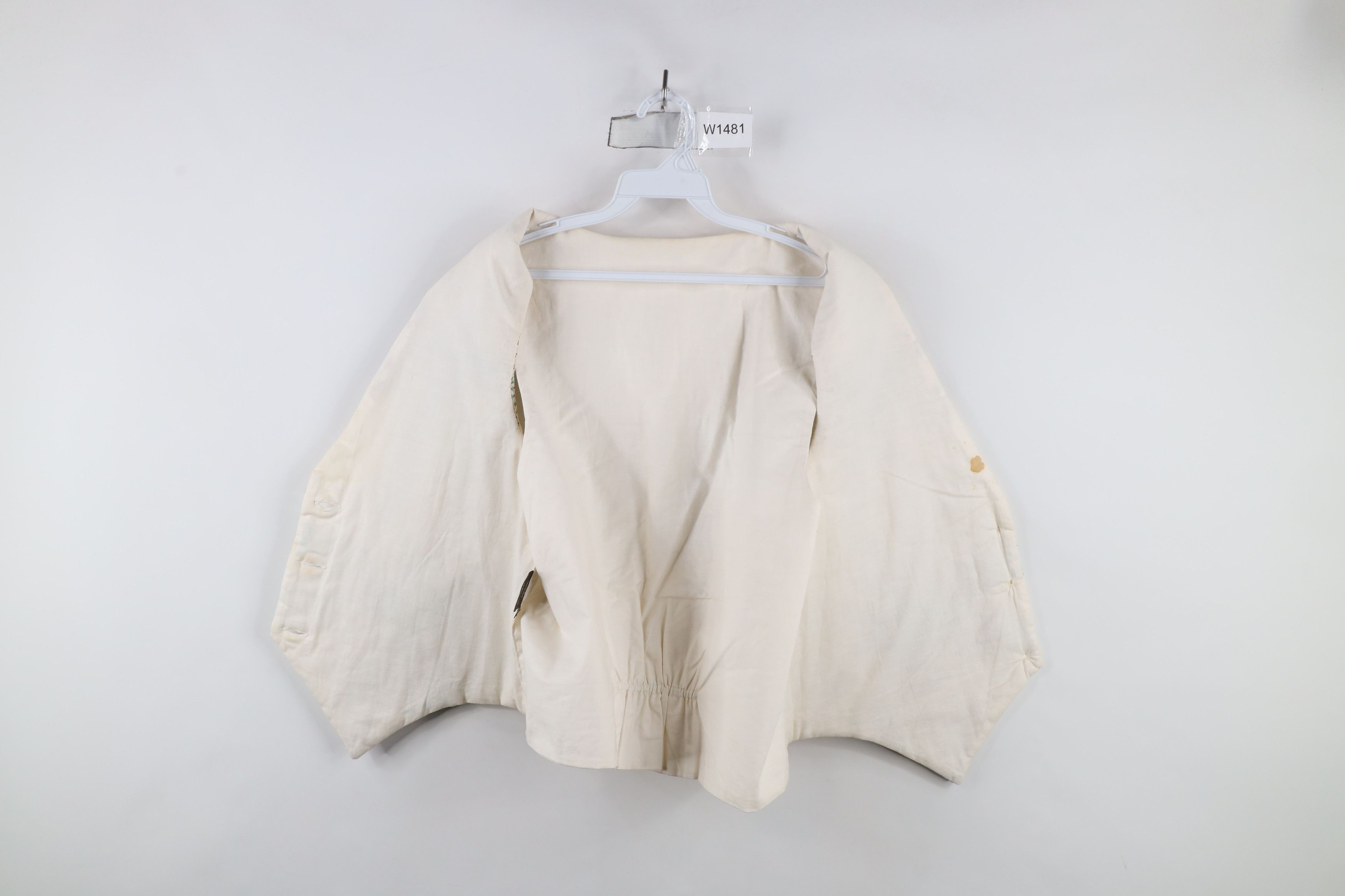 Vintage Vintage 90s Streetwear Distressed Patchwork Vest Jacket Size L / US 10 / IT 46 - 8 Thumbnail