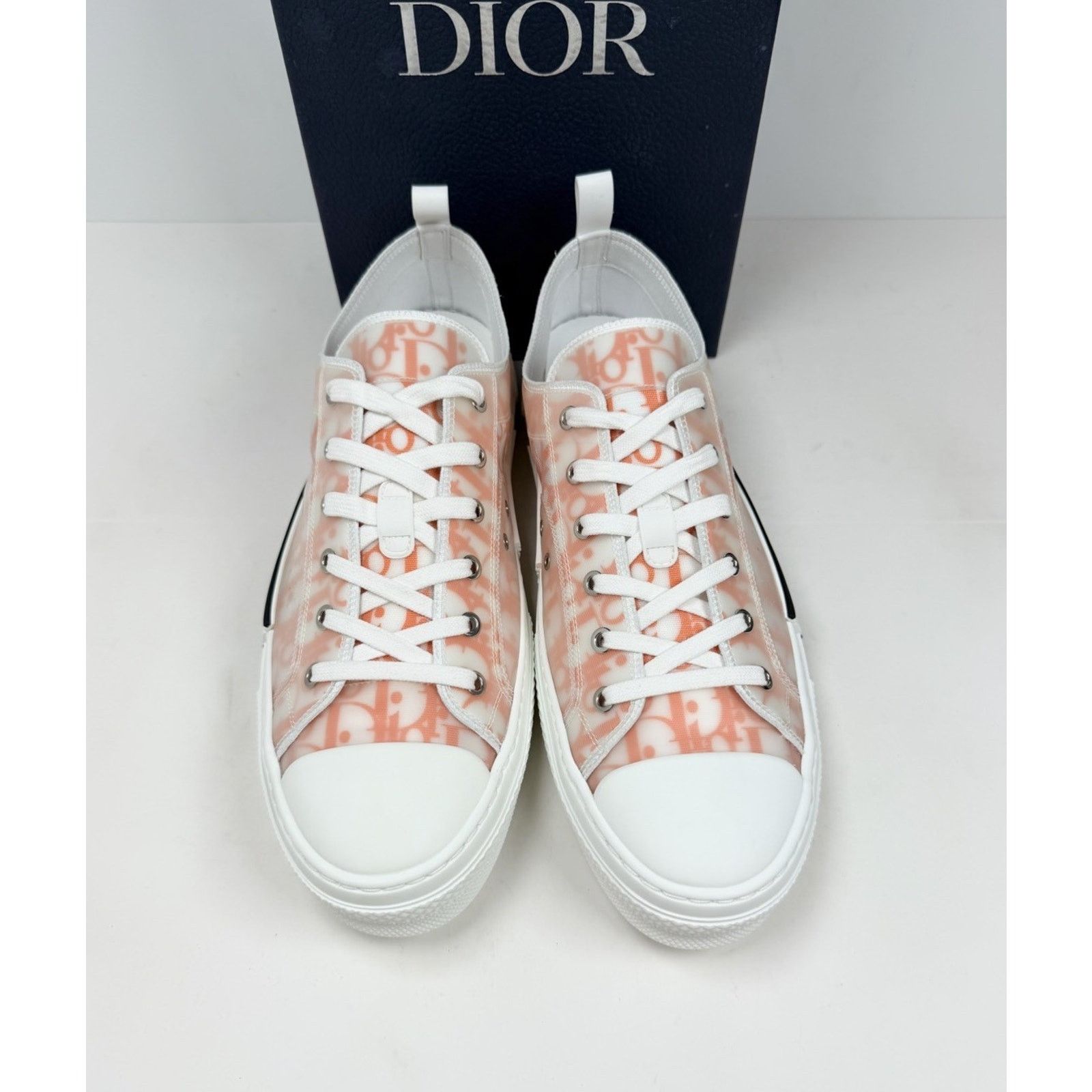 Dior Size 46EU/13US - Dior B23 Oblique Orange Low NEW Size US 13 / EU 46 - 2 Thumbnail