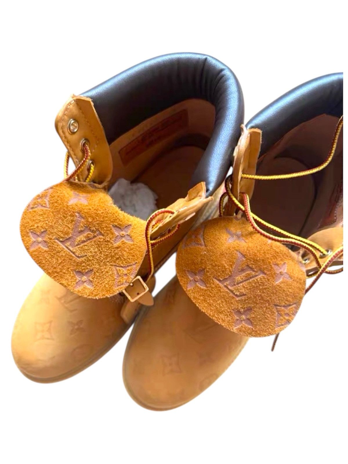 Louis Vuitton × Timberland Louis Vuitton X Timberland 9 Ankle Boots “6 Wheat Monogram Size US 9 / EU 42 - 8 Thumbnail