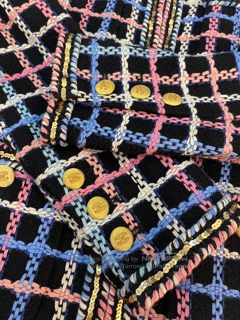 Chanel Chanel 22S colourful plaid jacket Size XXS / US 00 / IT 34 - 3 Thumbnail