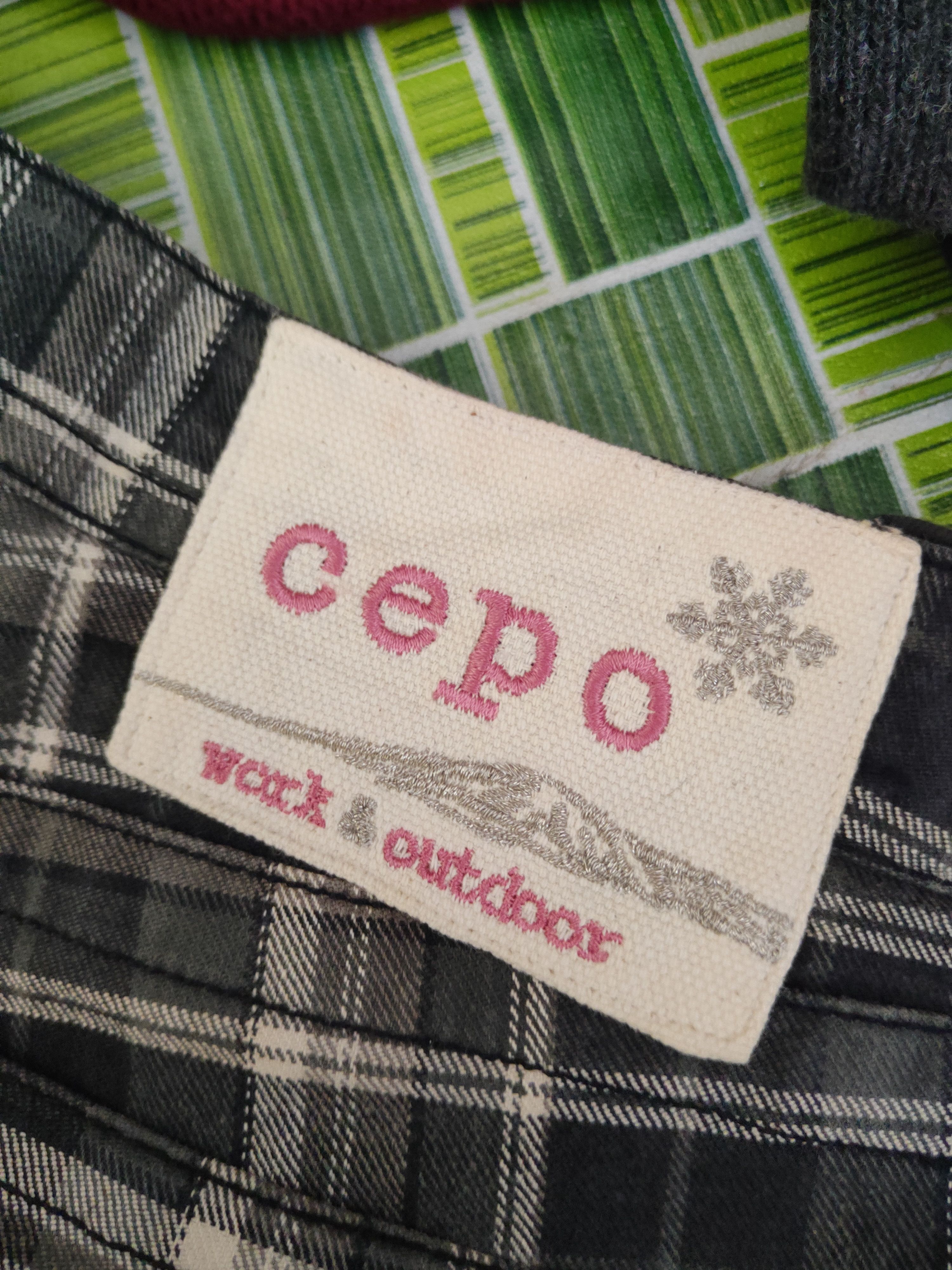 Japanese Brand DL Cepo Black Gray Multipocket Casual Pants #46-060 Size 28" / US 6 / IT 42 - 12 Thumbnail